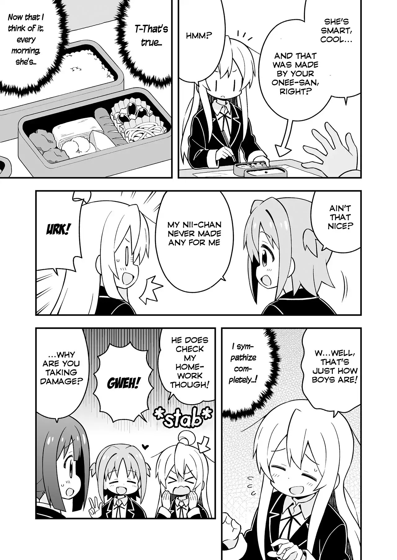 Onii-chan is done for Chapter 24.5 page 3 - Chapter 24.5: Part 1: Mahiro and Bento & Part 2: Mihari and Bento