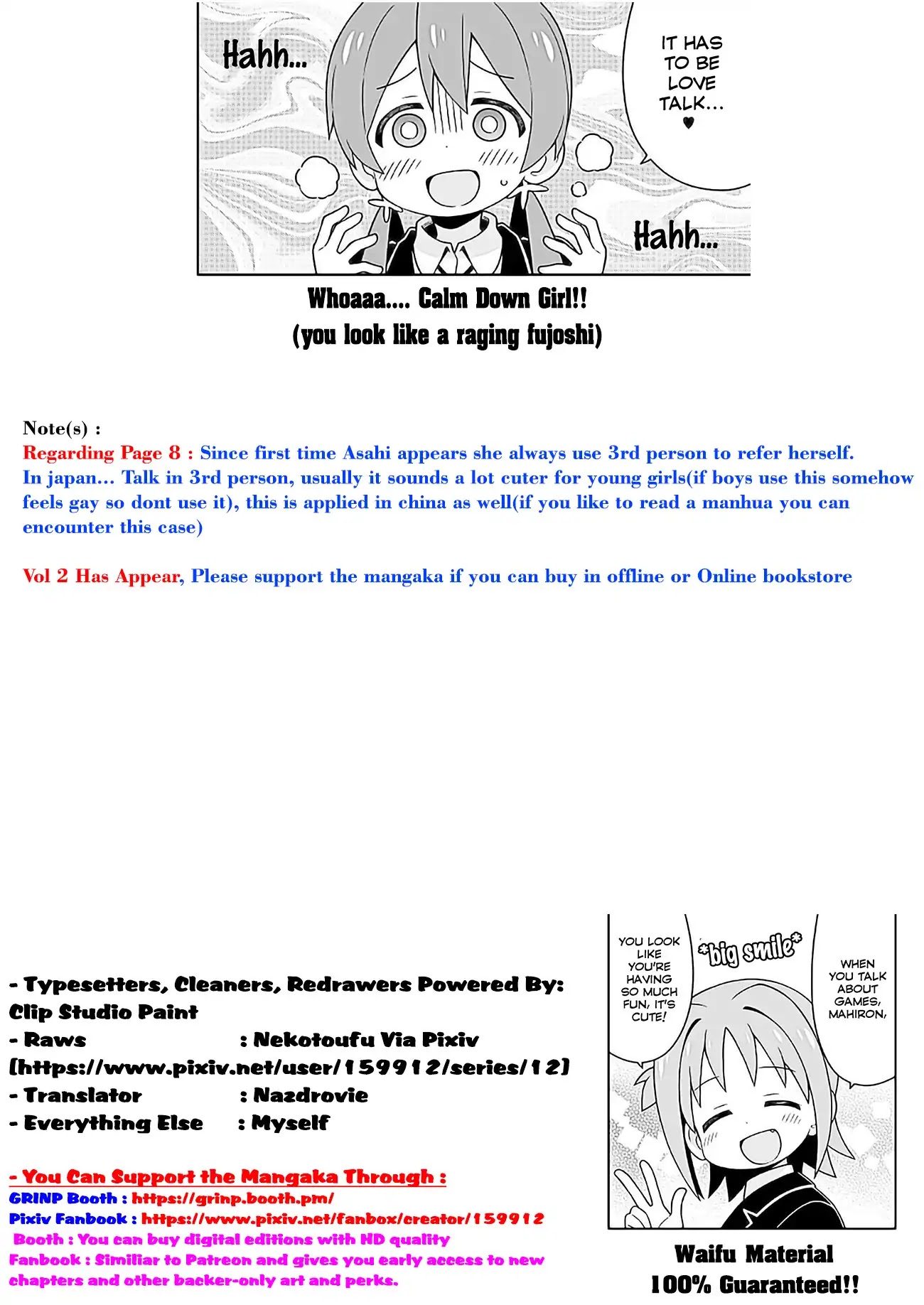 Onii-chan is done for Chapter 24 page 16 - Chapter 24: Mahiro and Common Interests