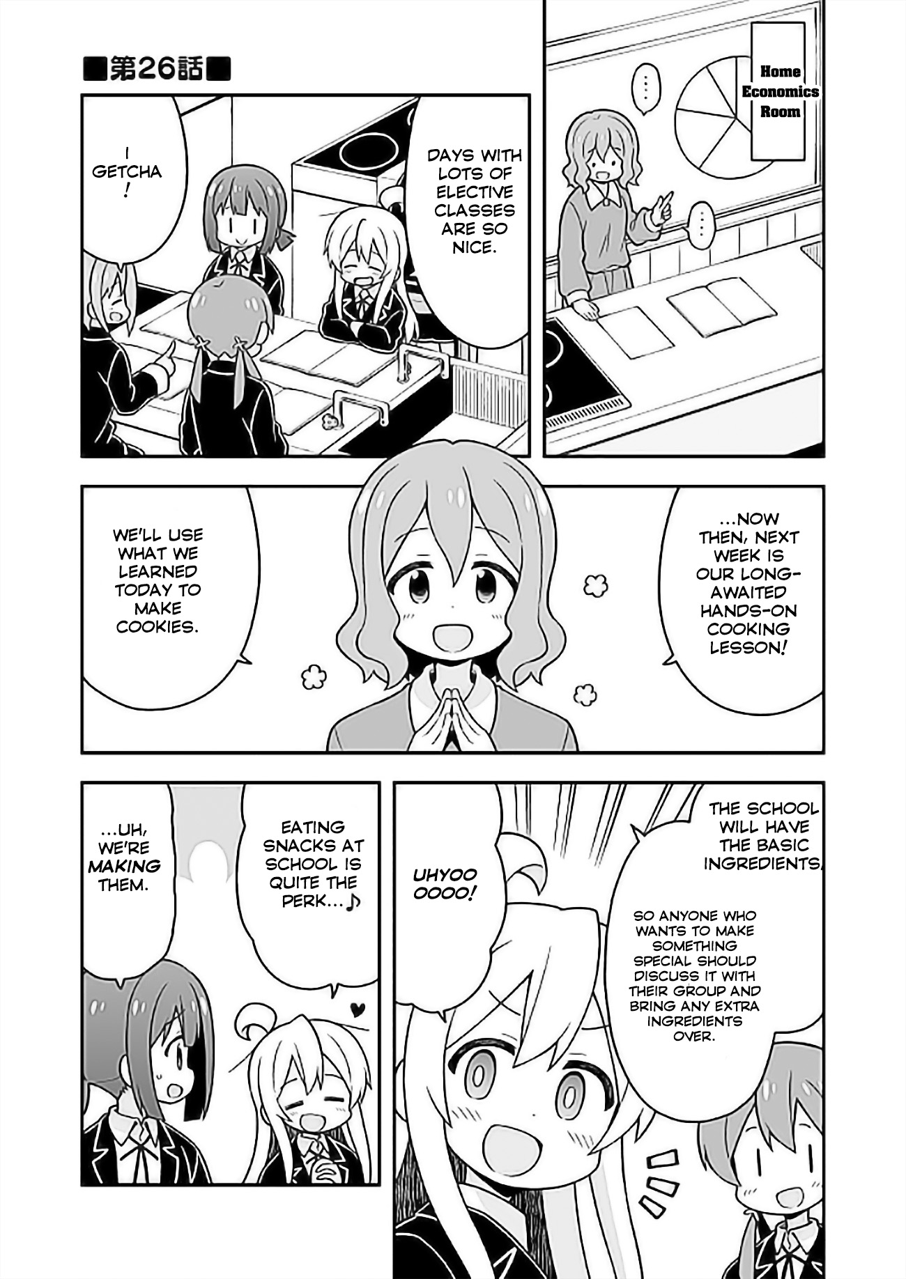 Onii-chan is done for Chapter 26 page 1 - Chapter 26: Mahiro and Patissier
