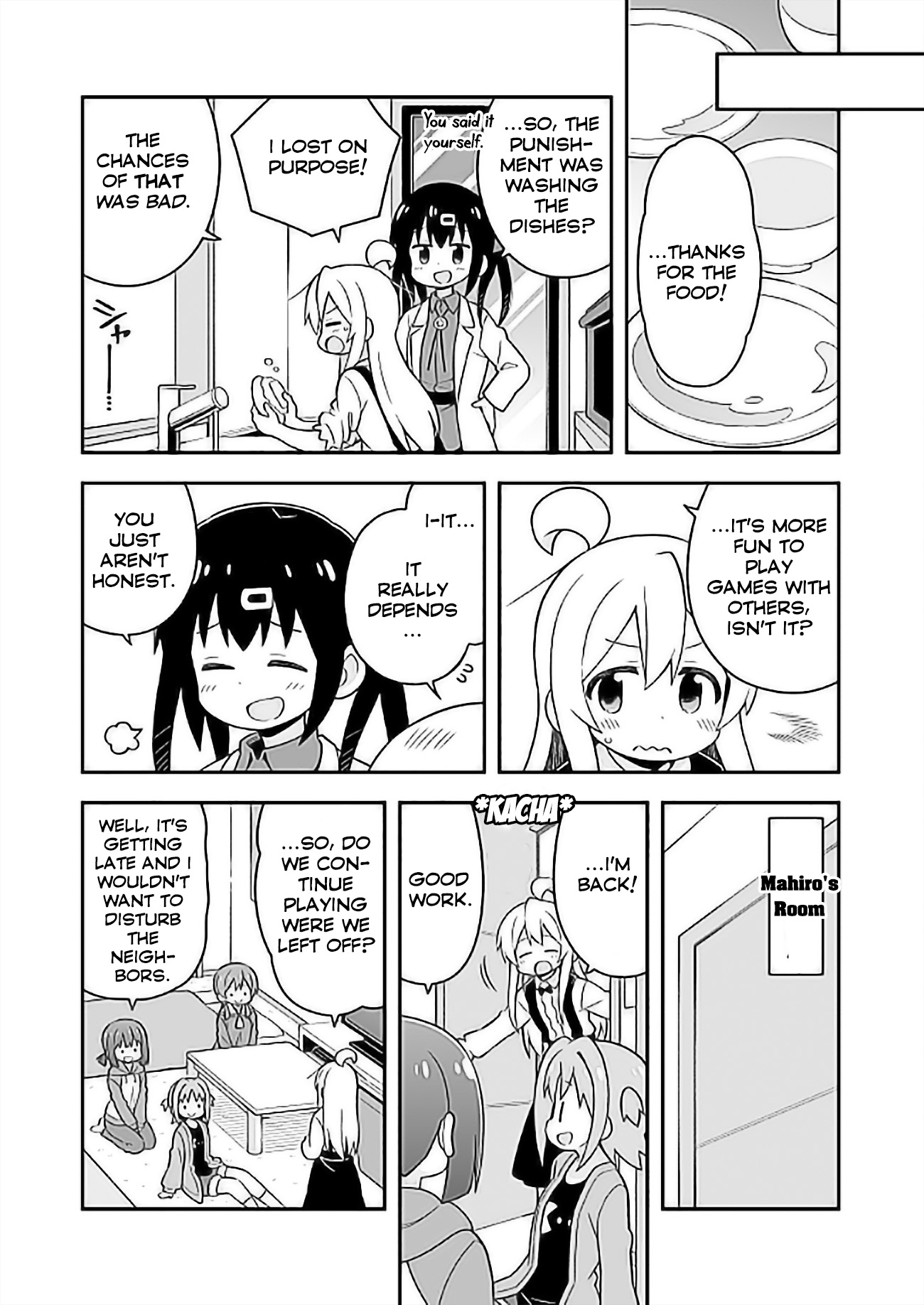 Onii-chan is done for Chapter 27 page 10 - Chapter 27: Mahiro and Girl's Night (First Part)