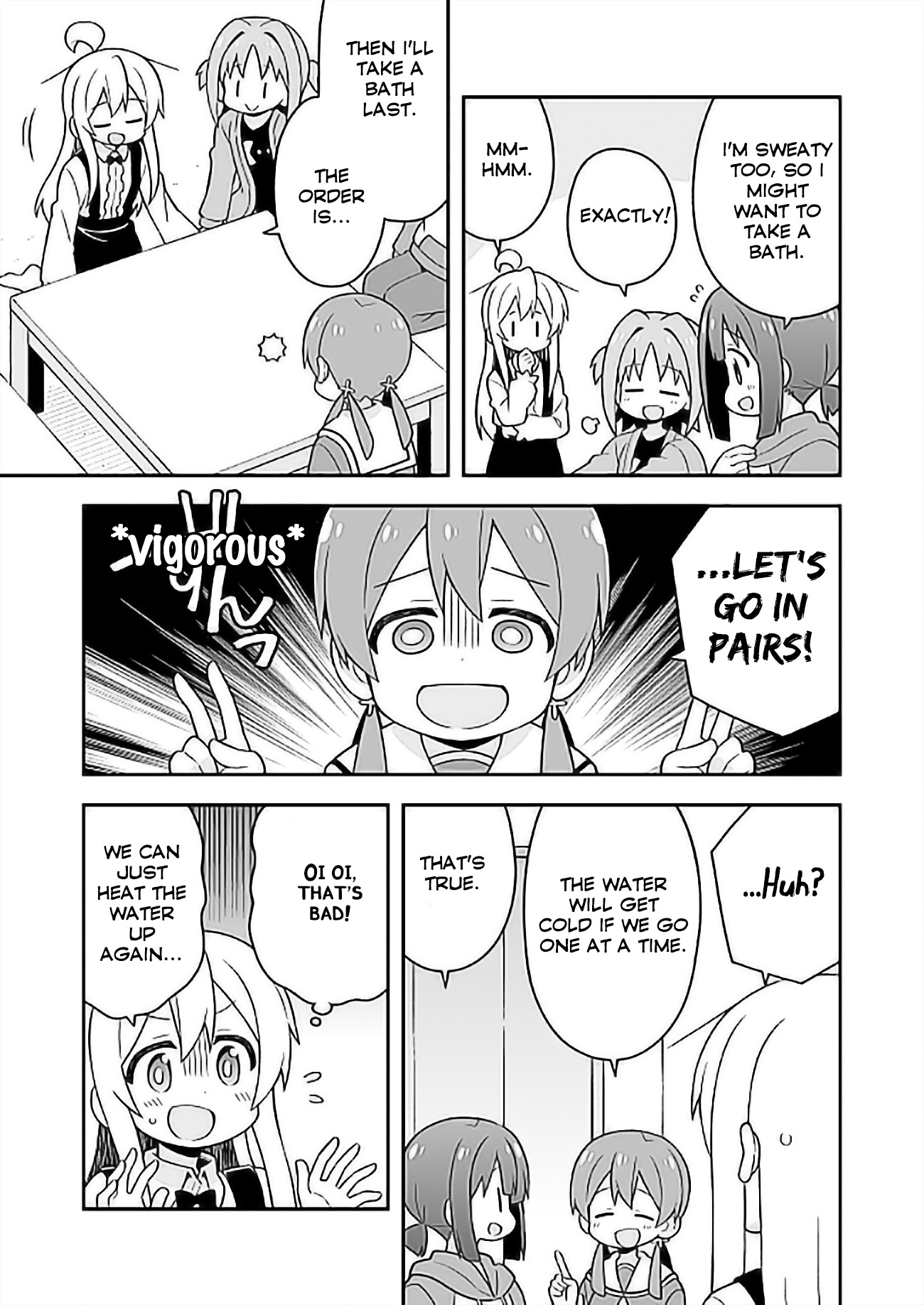 Onii-chan is done for Chapter 27 page 11 - Chapter 27: Mahiro and Girl's Night (First Part)
