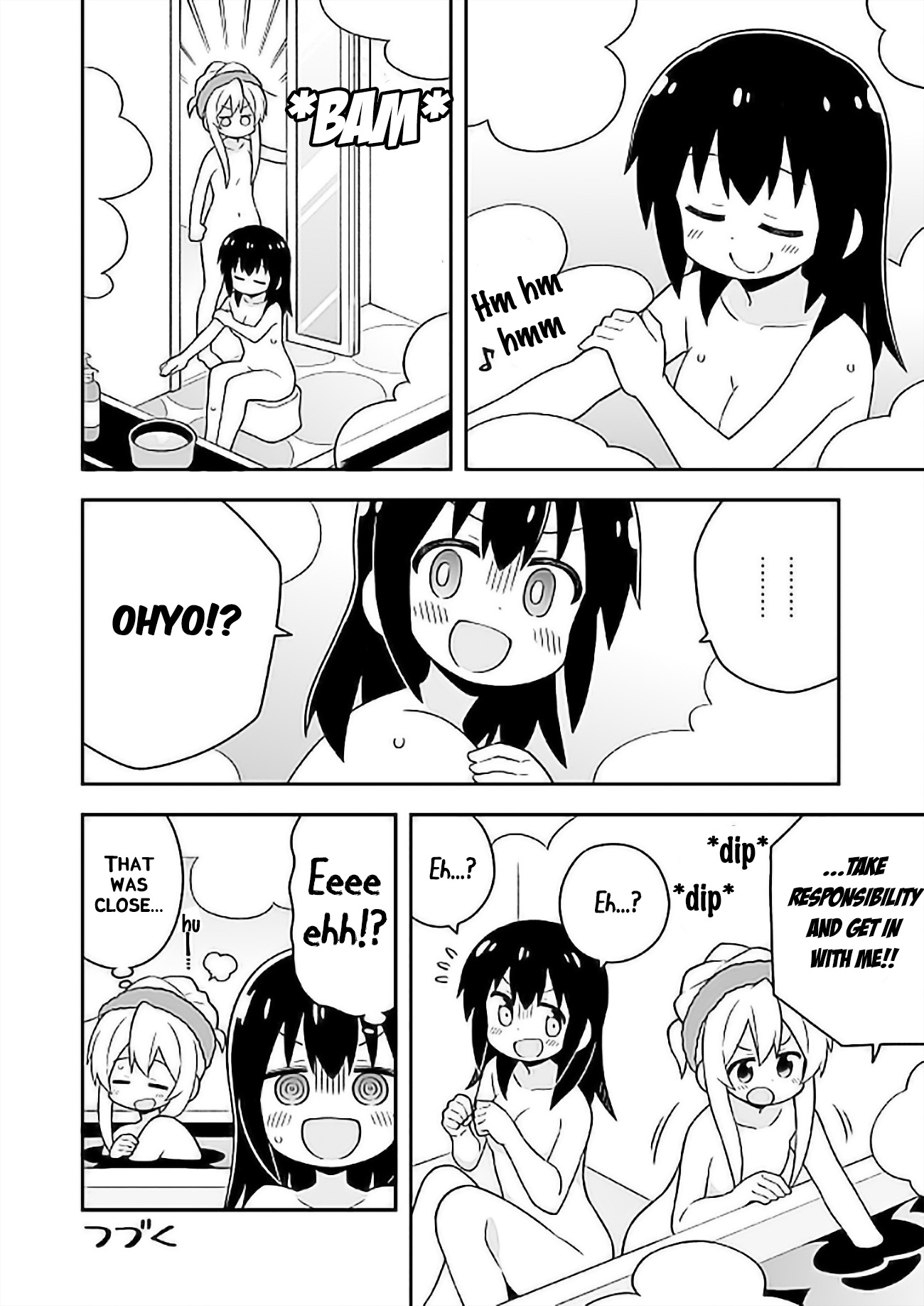 Onii-chan is done for Chapter 27 page 14 - Chapter 27: Mahiro and Girl's Night (First Part)