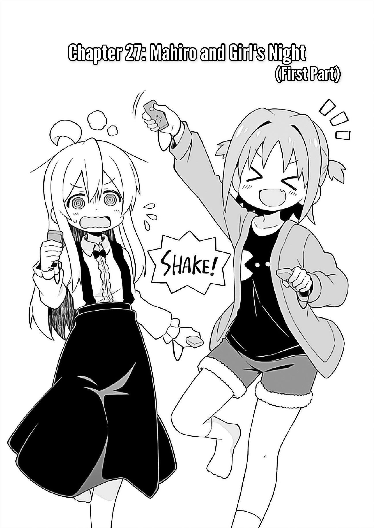 Onii-chan is done for Chapter 27 page 4 - Chapter 27: Mahiro and Girl's Night (First Part)