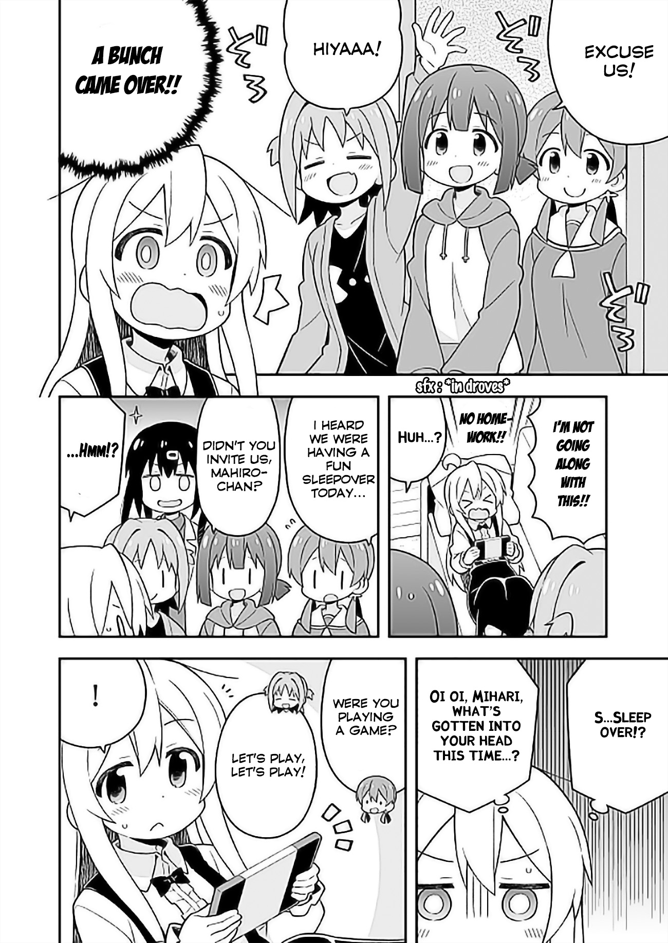 Onii-chan is done for Chapter 27 page 8 - Chapter 27: Mahiro and Girl's Night (First Part)