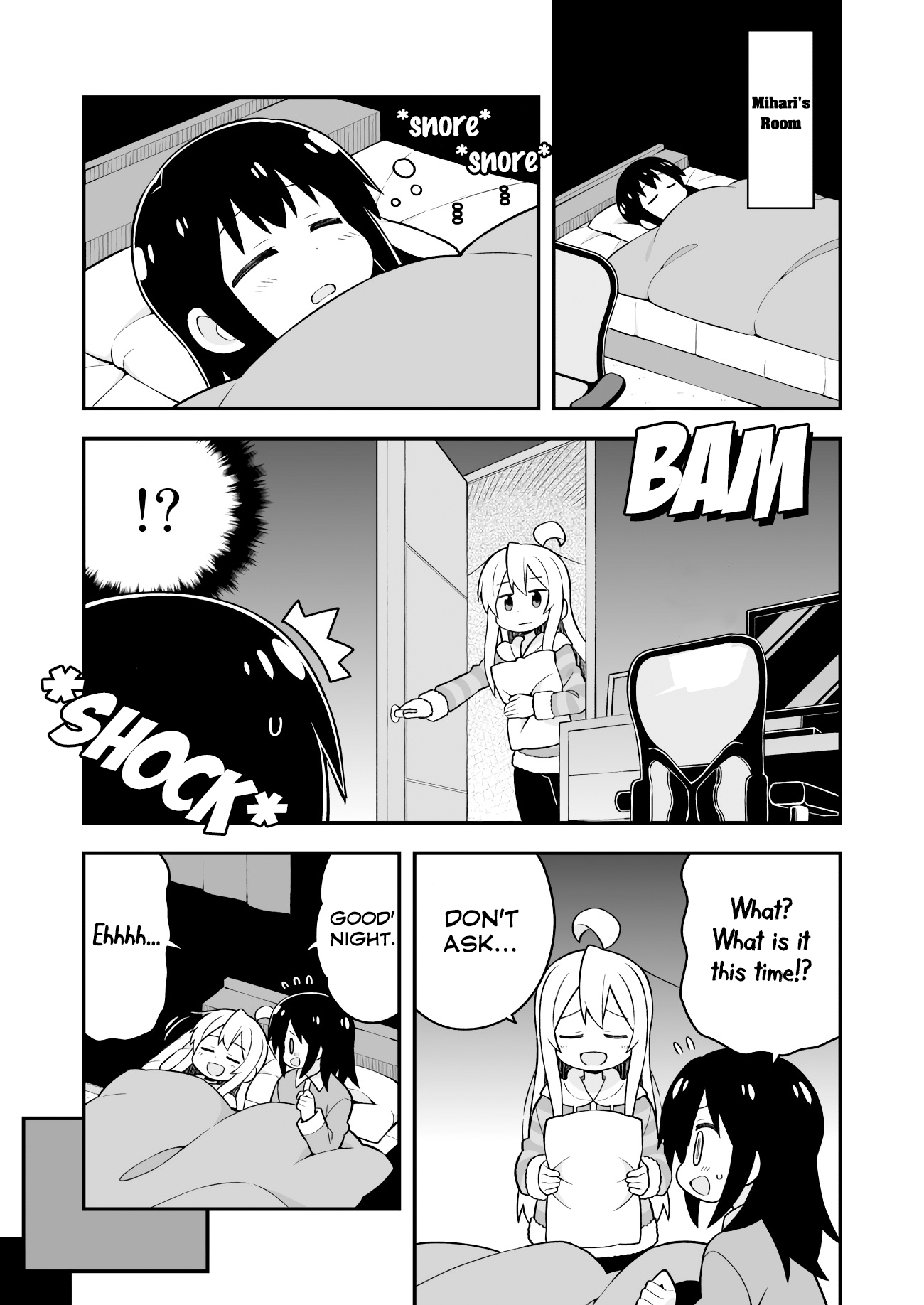Onii-chan is done for Chapter 28 page 14 - Chapter 28: Mahiro and Girl's Night (Second Part)