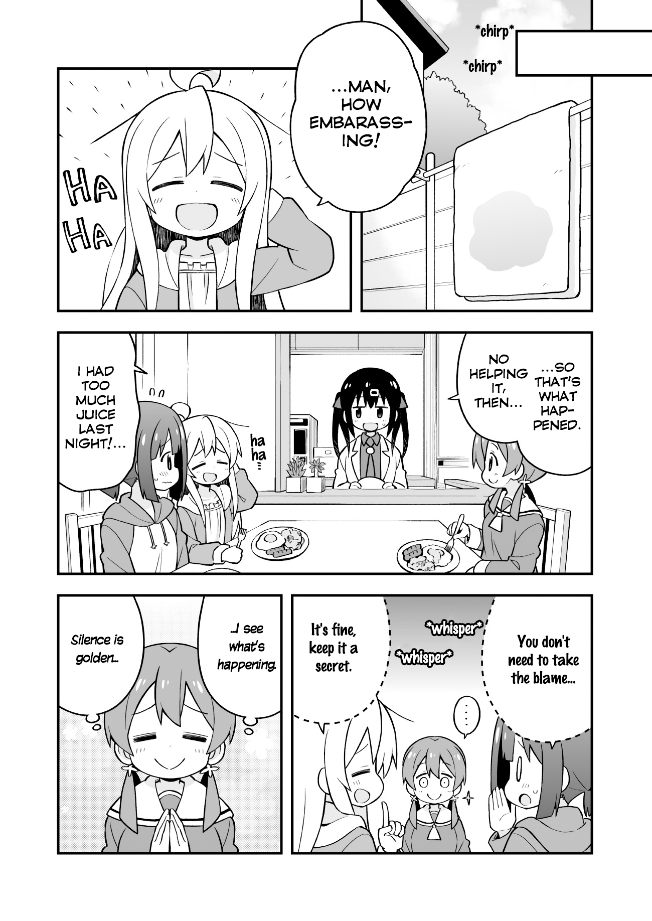Onii-chan is done for Chapter 28 page 15 - Chapter 28: Mahiro and Girl's Night (Second Part)