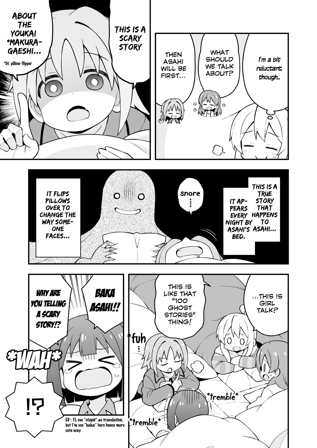 Onii-chan is done for Chapter 28 page 8 - Chapter 28: Mahiro and Girl's Night (Second Part)