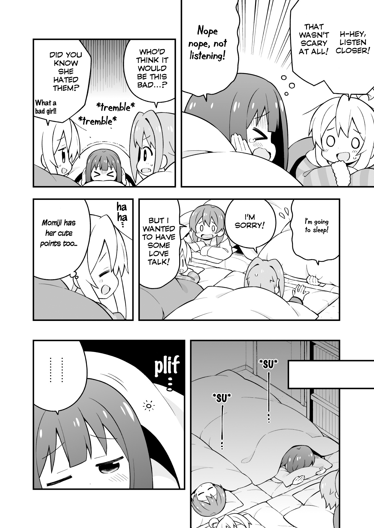 Onii-chan is done for Chapter 28 page 9 - Chapter 28: Mahiro and Girl's Night (Second Part)