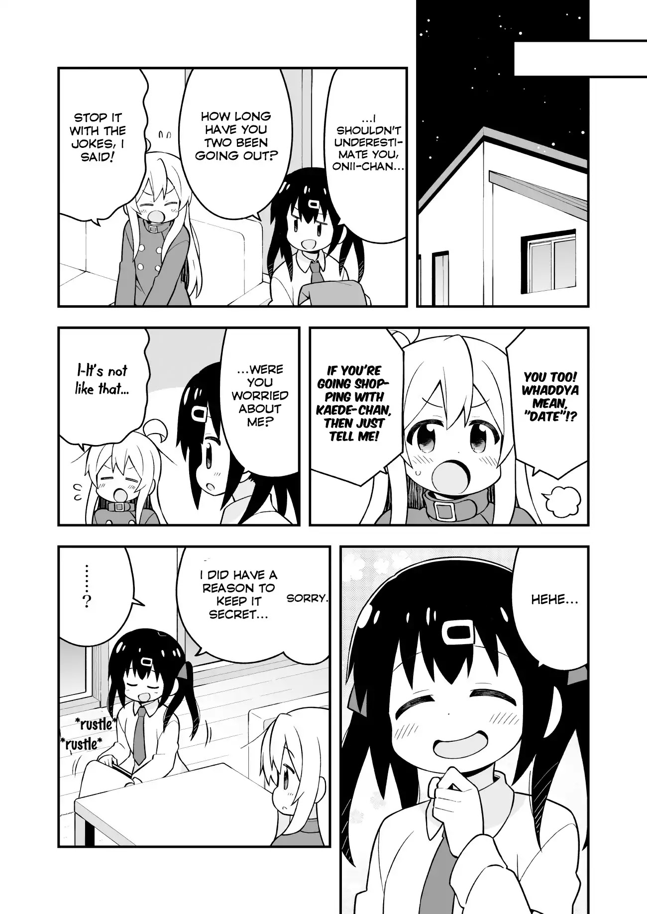 Onii-chan is done for Chapter 29 page 11 - Chapter 29: Mahiro and a Double Date