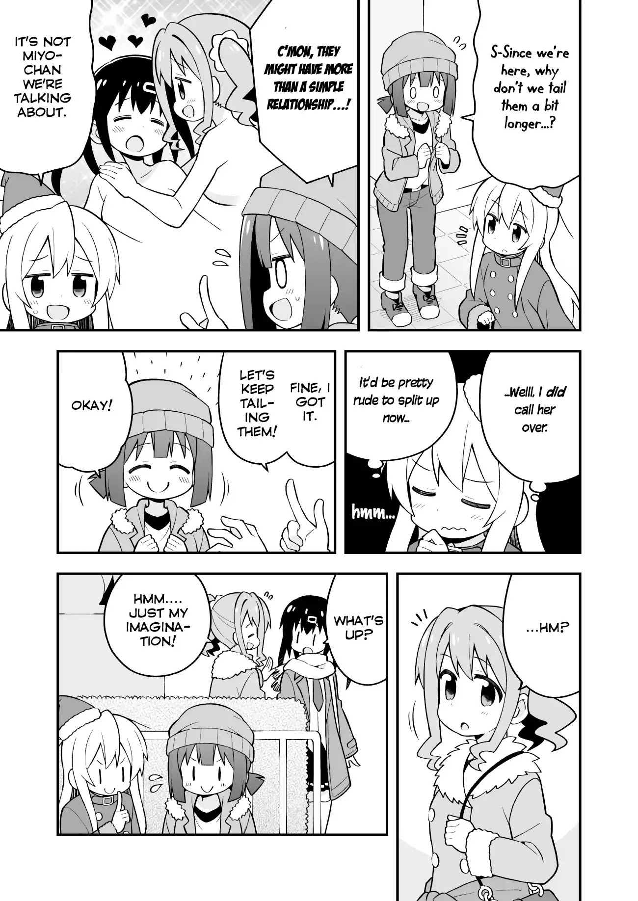 Onii-chan is done for Chapter 29 page 5 - Chapter 29: Mahiro and a Double Date