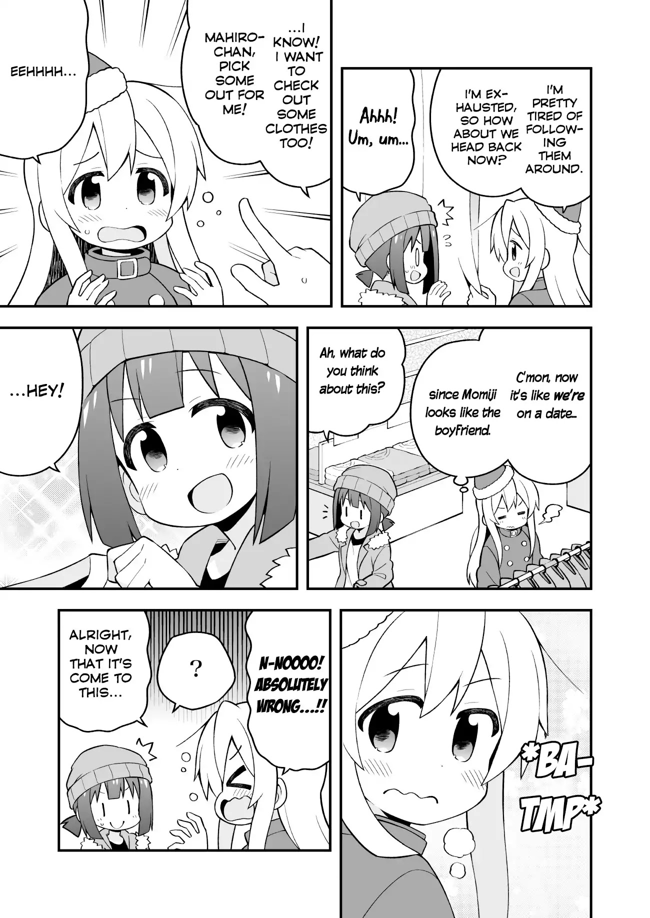 Onii-chan is done for Chapter 29 page 7 - Chapter 29: Mahiro and a Double Date