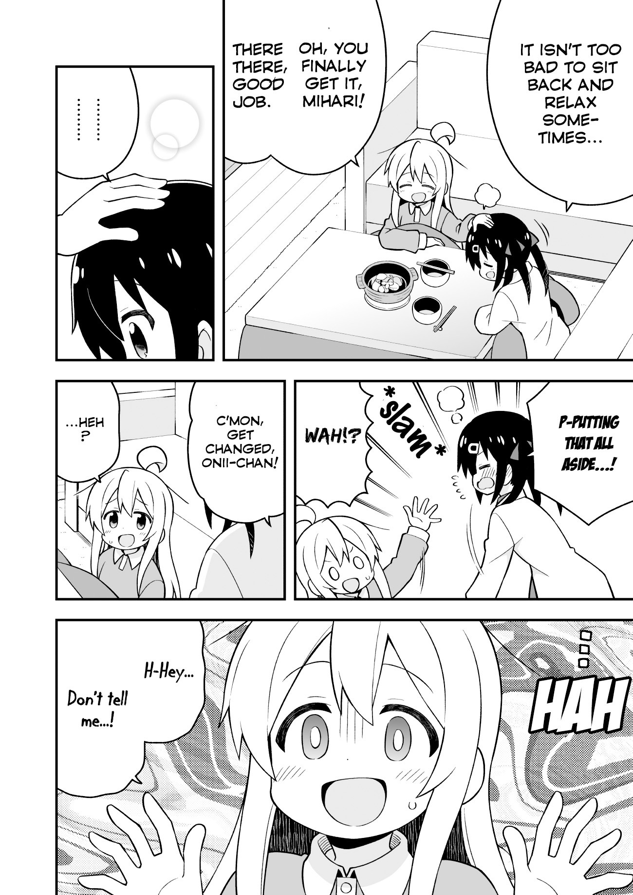 Onii-chan is done for Chapter 30 page 7 - Chapter 30: Mahiro and the Coming and Going Year