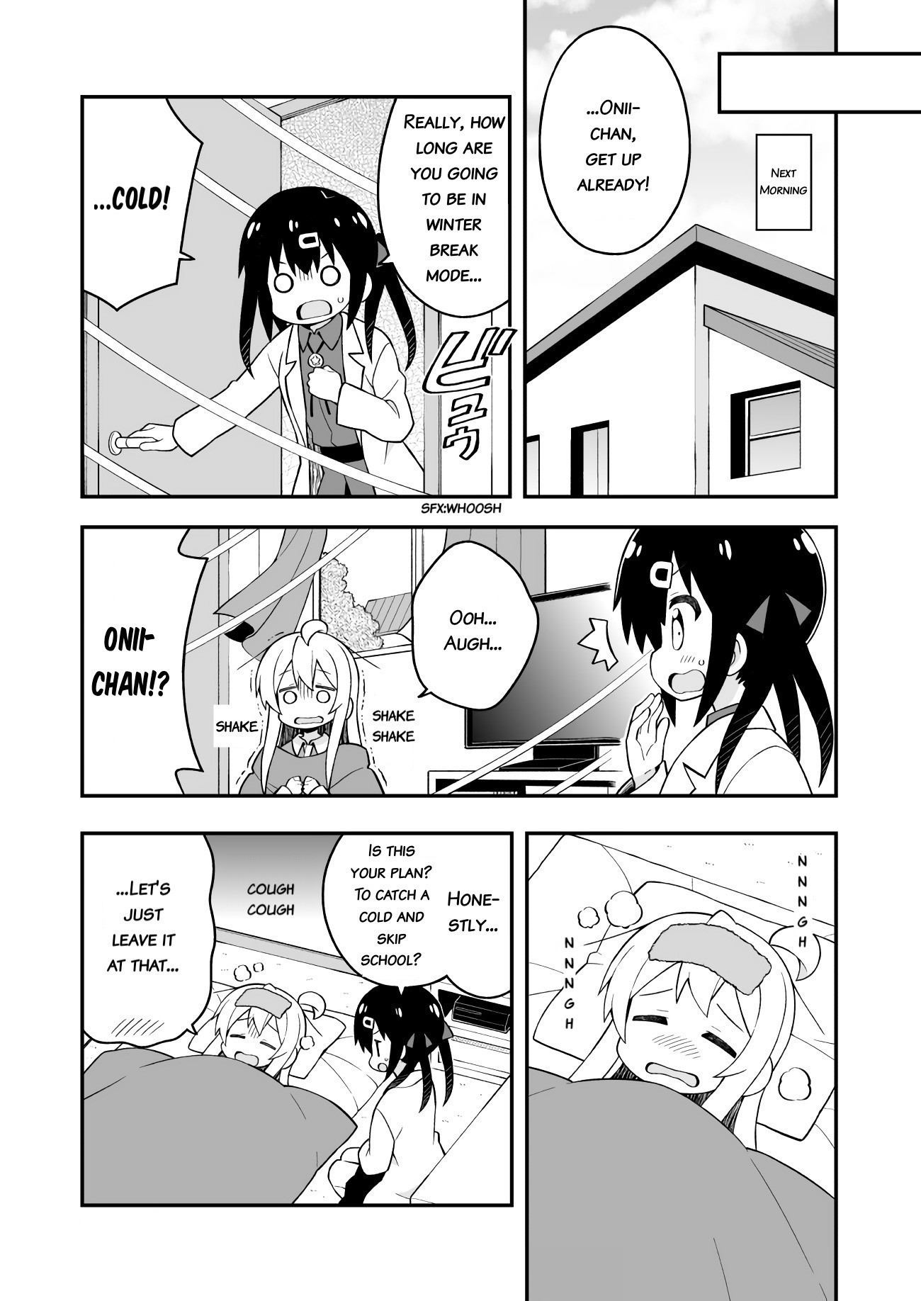 Onii-chan is done for Chapter 31 page 13 - Chapter 31: Mahiro and Charming Bare Legs