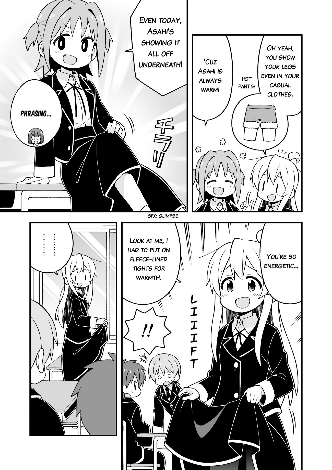 Onii-chan is done for Chapter 31 page 8 - Chapter 31: Mahiro and Charming Bare Legs