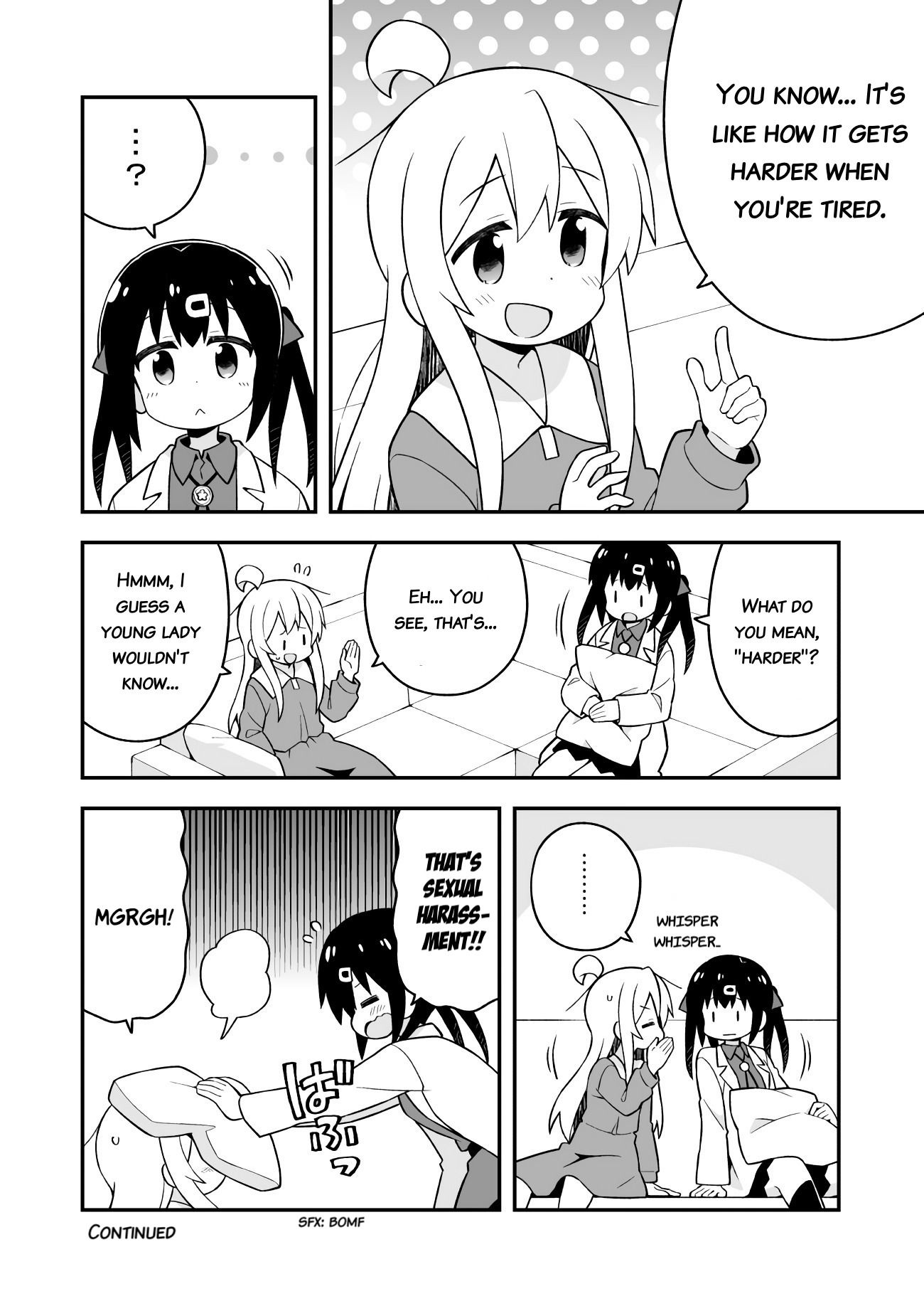 Onii-chan is done for Chapter 32 page 12 - Chapter 32: Mahiro and a Surprise Visit