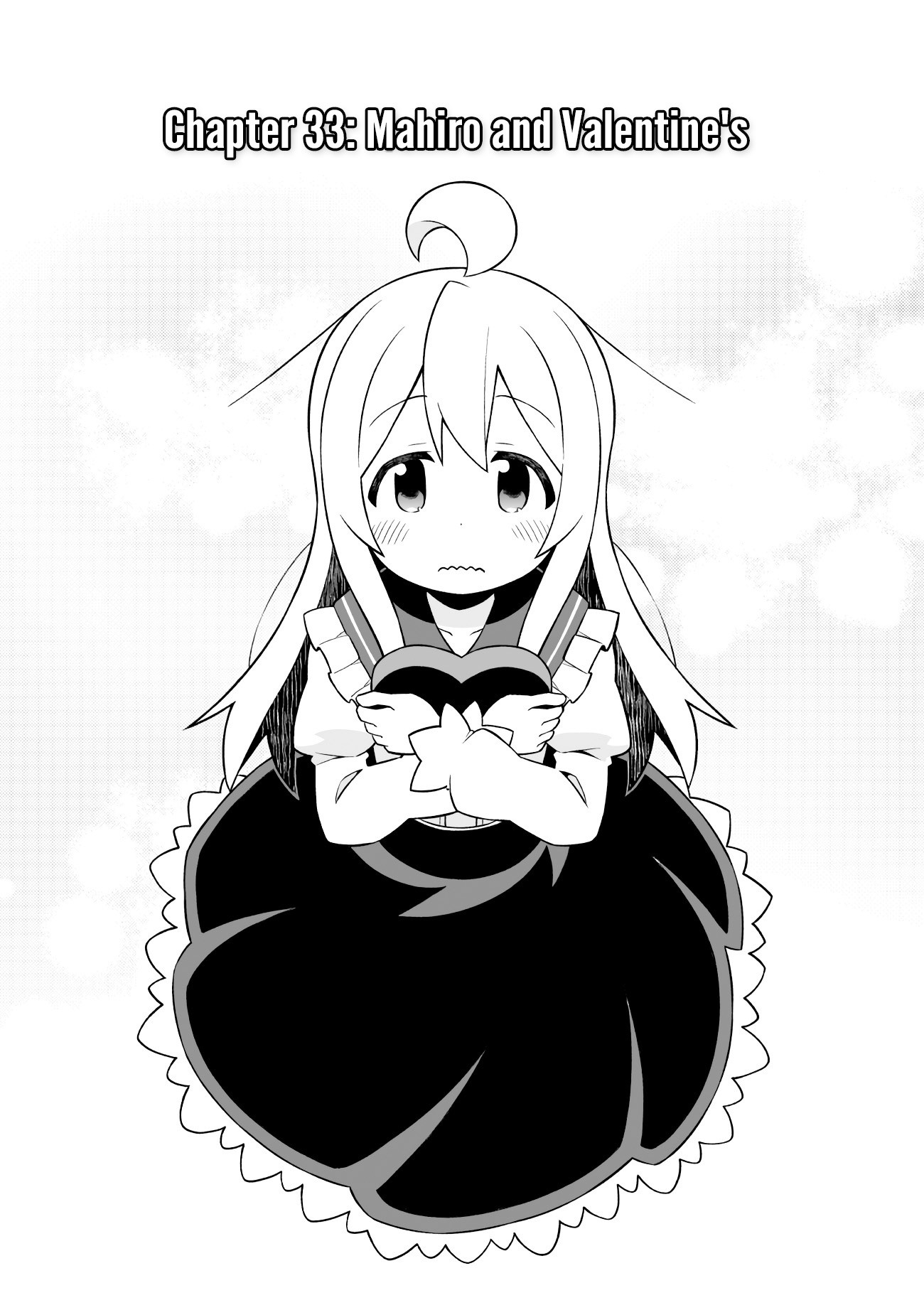 Onii-chan is done for Chapter 33 page 3 - Chapter 33: Mahiro and Valentine's