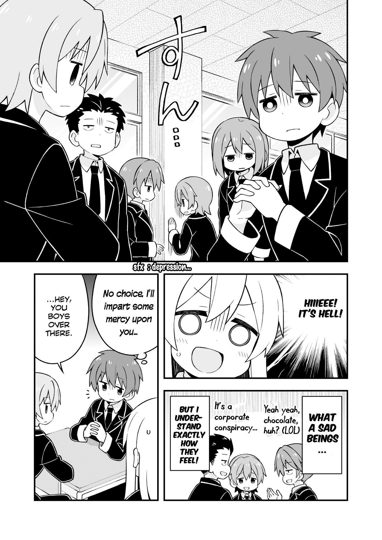 Onii-chan is done for Chapter 33 page 8 - Chapter 33: Mahiro and Valentine's