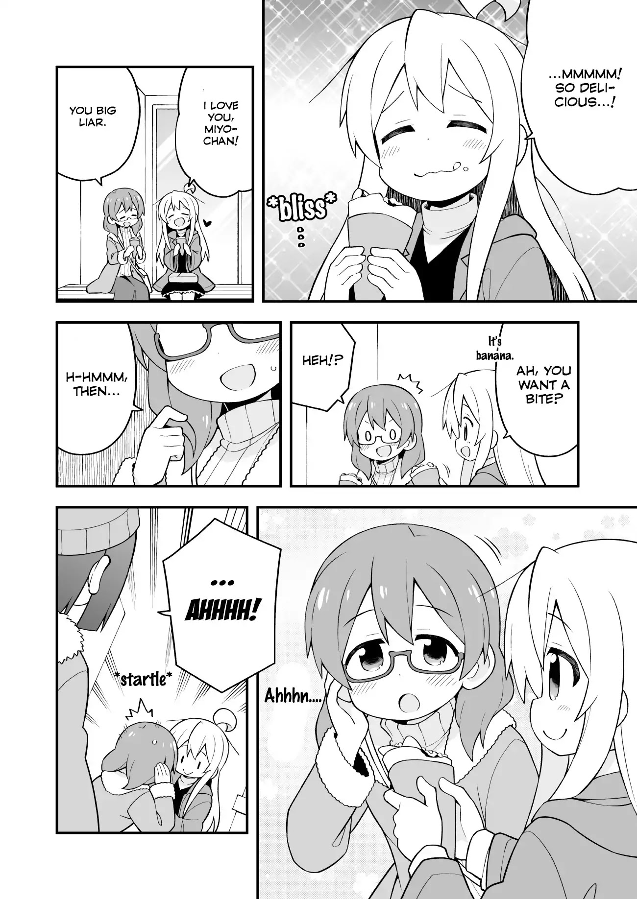 Onii-chan is done for Chapter 34 page 10 - Chapter 34: Mahiro and the Adult's Door