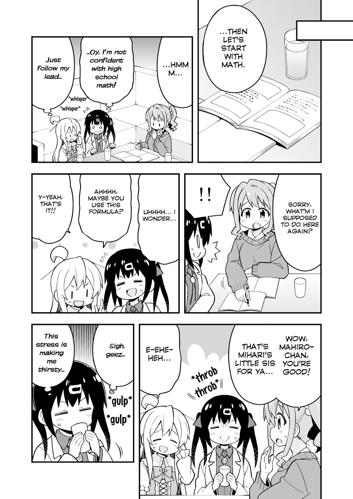 Onii-chan is done for Chapter 35.5 page 11 - Chapter 35.5: EX2 Special - I am Mahiro and I am Mihari