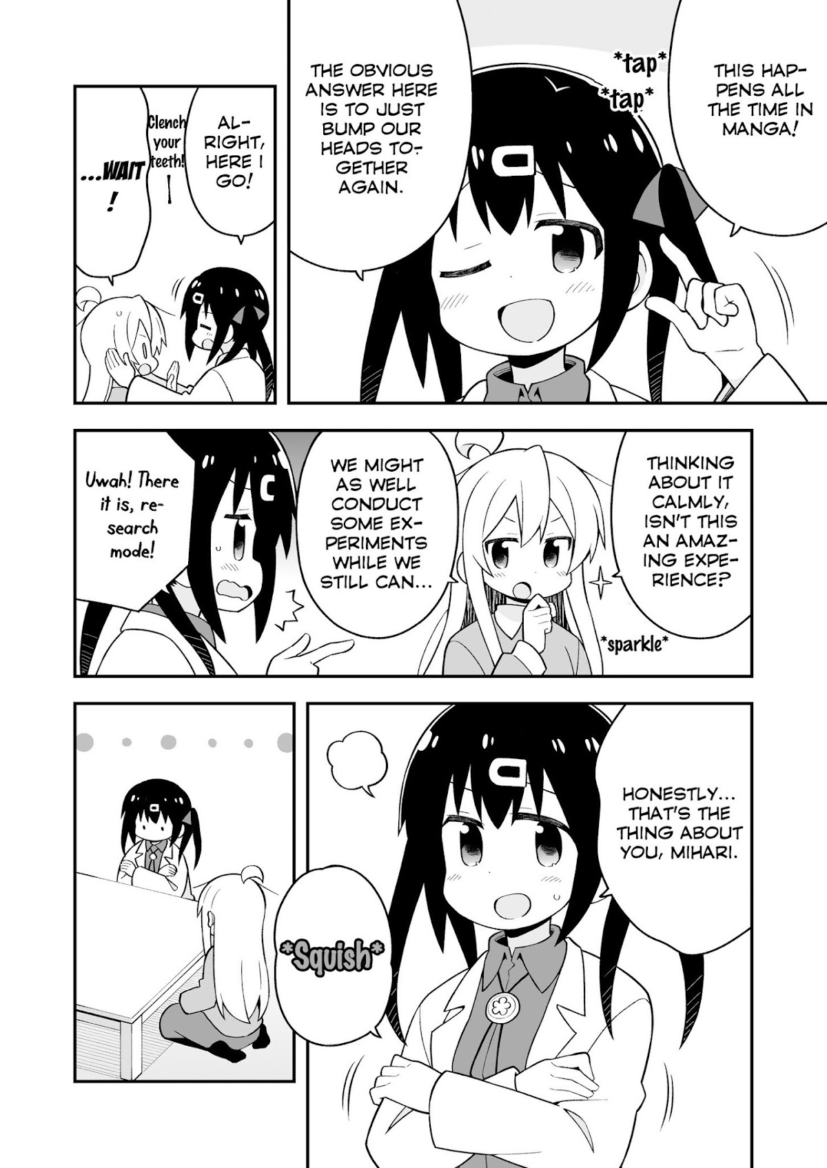 Onii-chan is done for Chapter 35.5 page 6 - Chapter 35.5: EX2 Special - I am Mahiro and I am Mihari