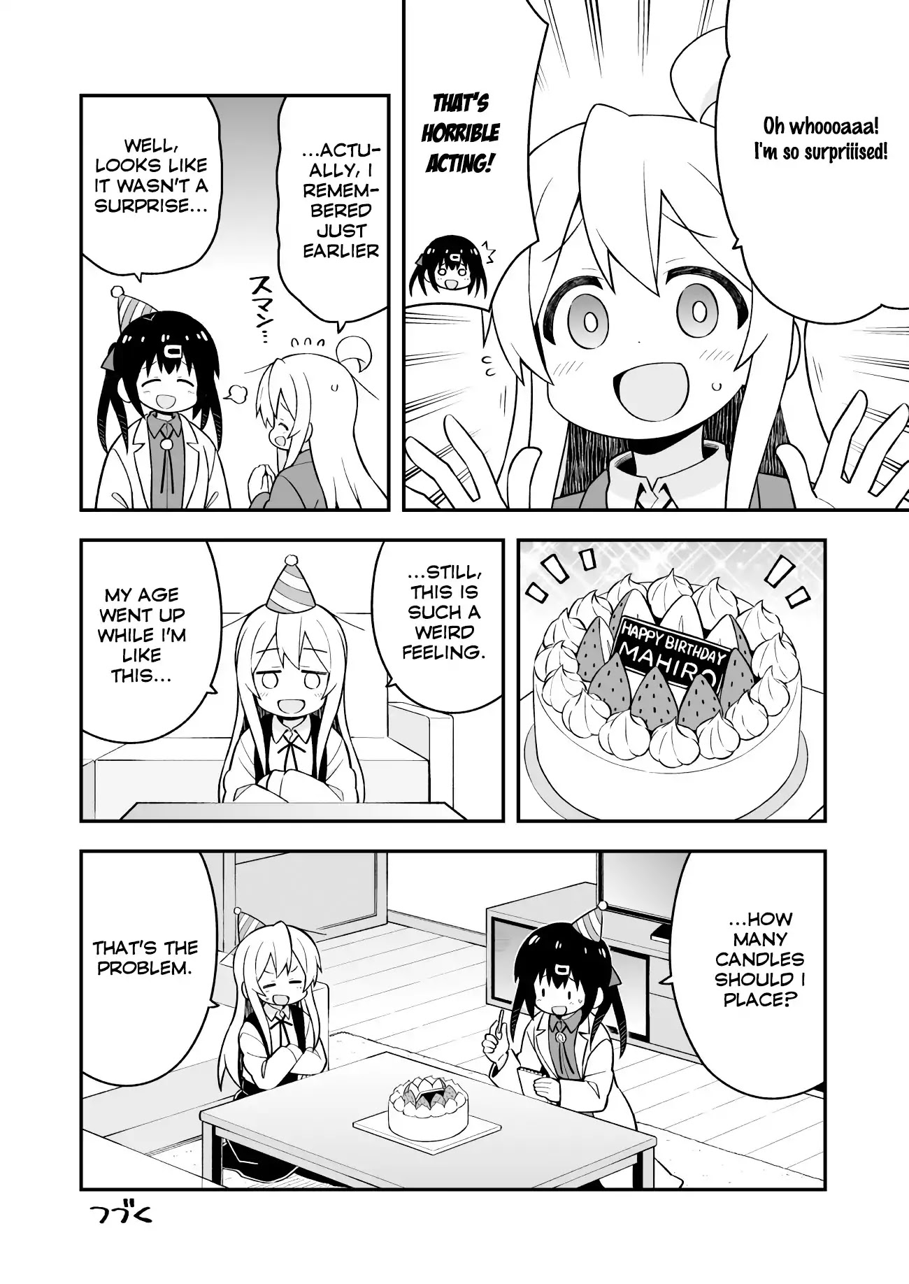 Onii-chan is done for Chapter 35 page 14 - Chapter 35: Mahiro and the Guidance of Fortunes