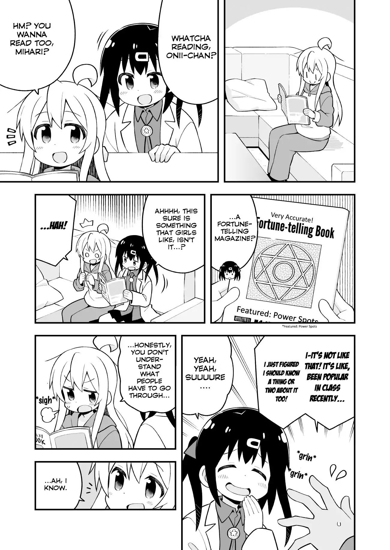 Onii-chan is done for Chapter 35 page 5 - Chapter 35: Mahiro and the Guidance of Fortunes
