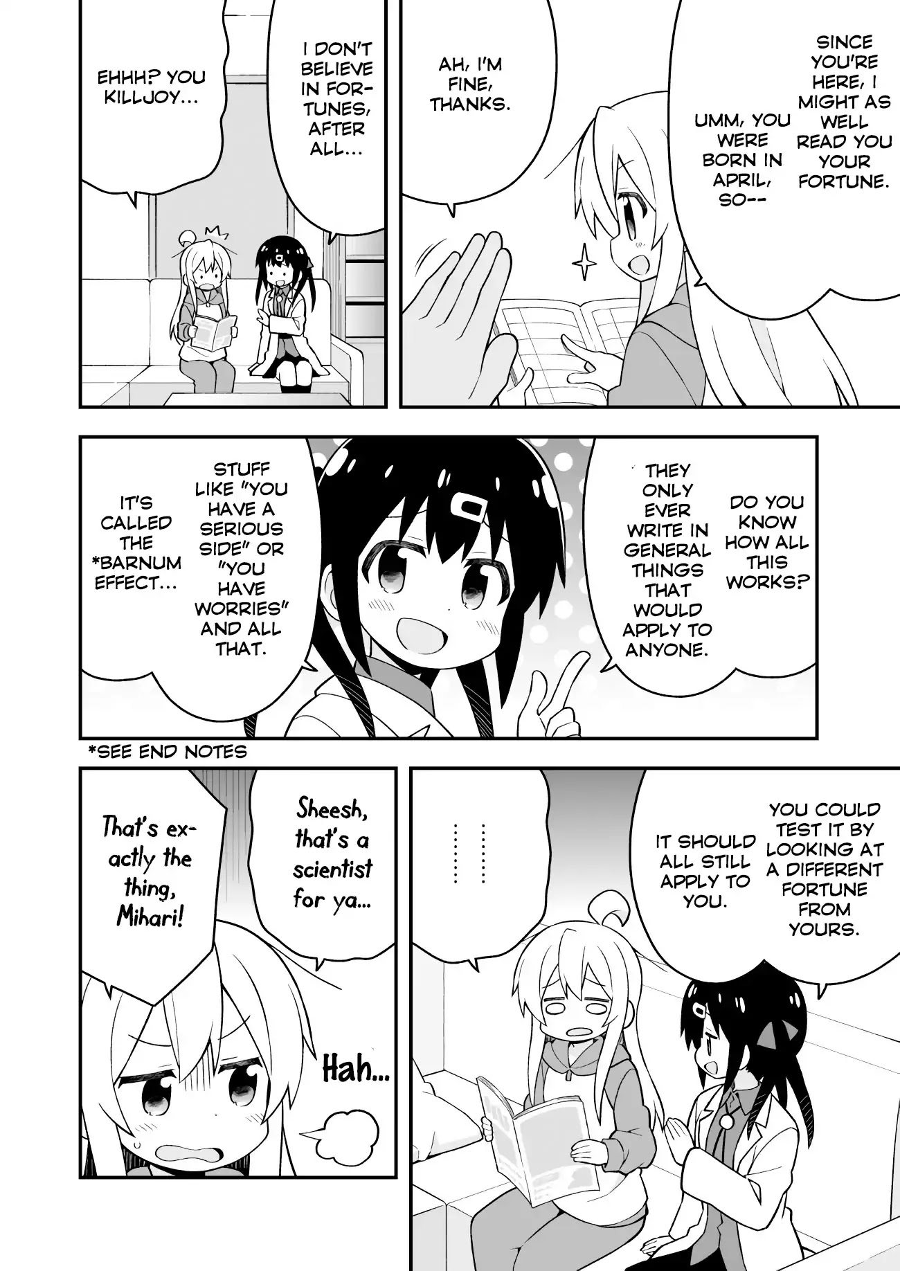 Onii-chan is done for Chapter 35 page 6 - Chapter 35: Mahiro and the Guidance of Fortunes