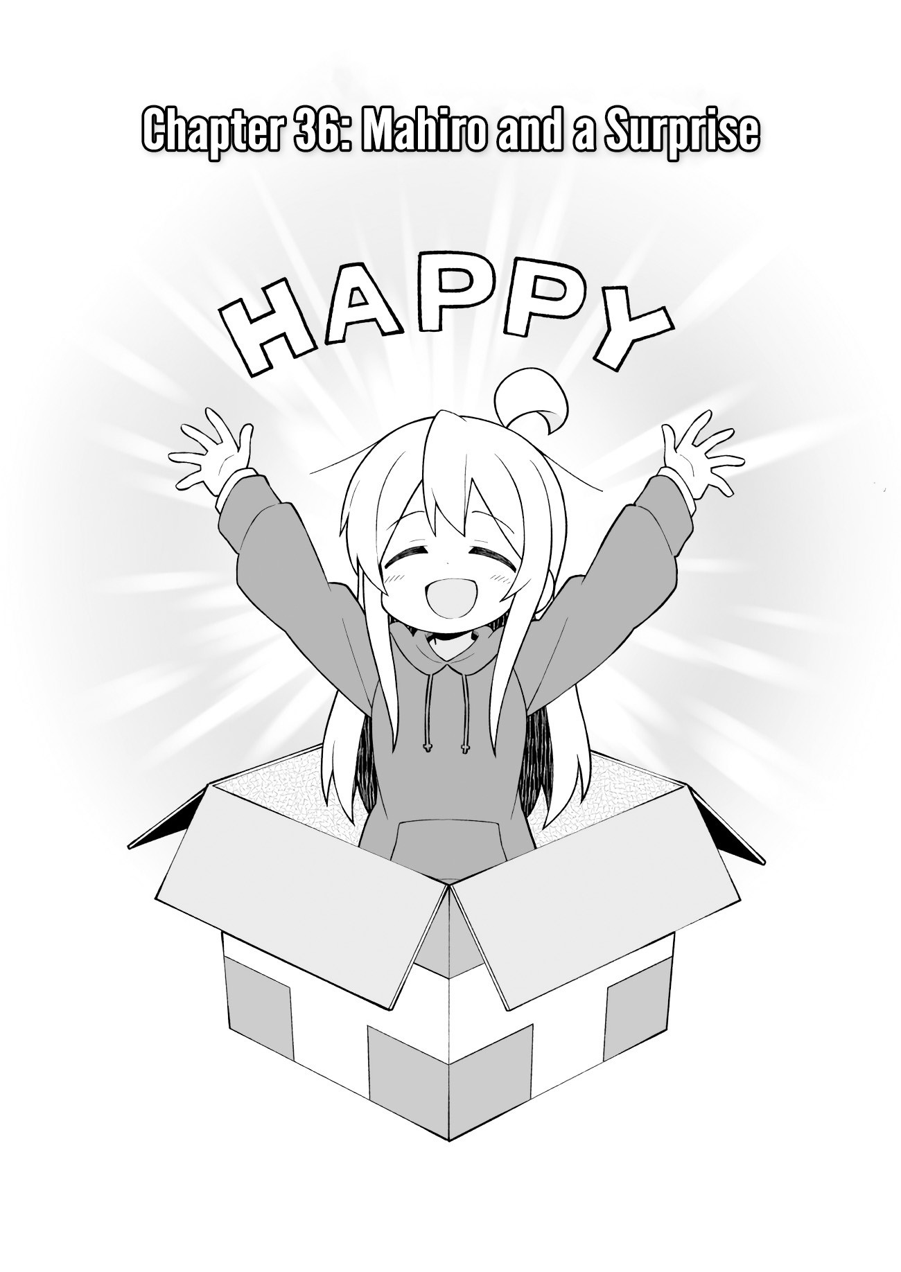 Onii-chan is done for Chapter 36 page 2 - Chapter 36: Mahiro and a Surprise
