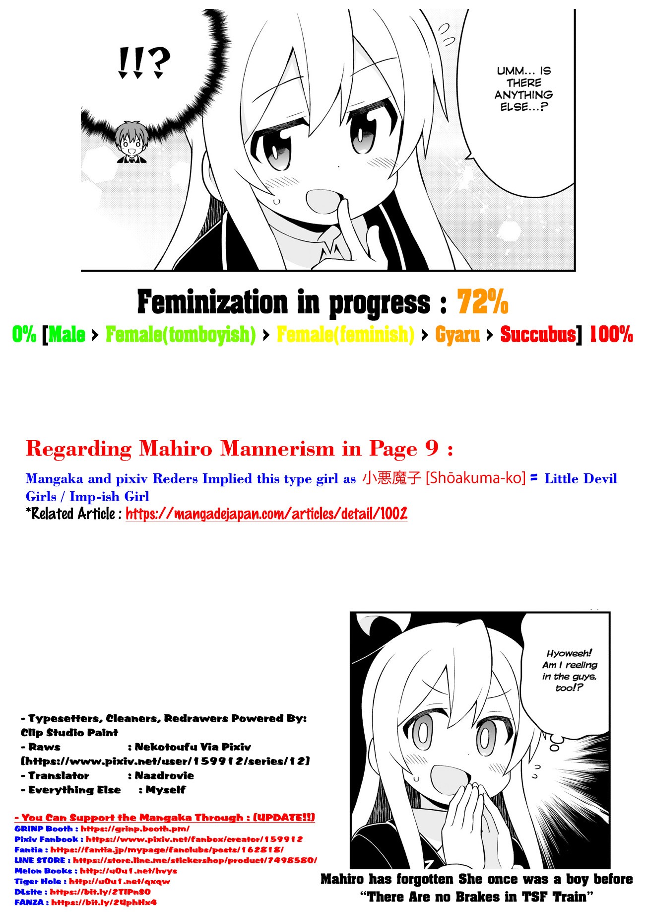 Onii-chan is done for Chapter 37 page 15 - Chapter 37: Mahiro and a Girl's Mannerisms