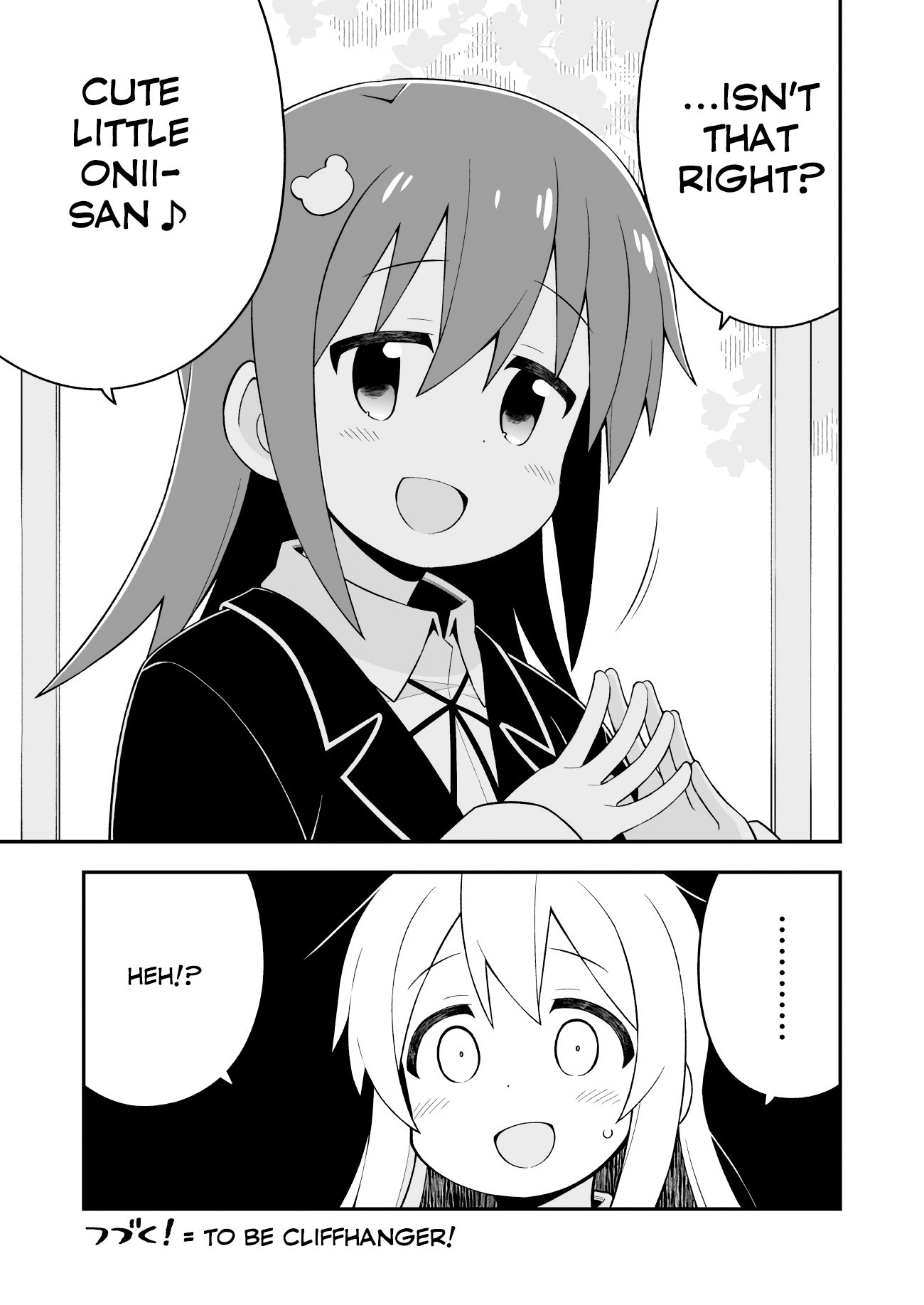 Onii-chan is done for Chapter 39 page 15 - Chapter 39: Mahiro and an Important Secret