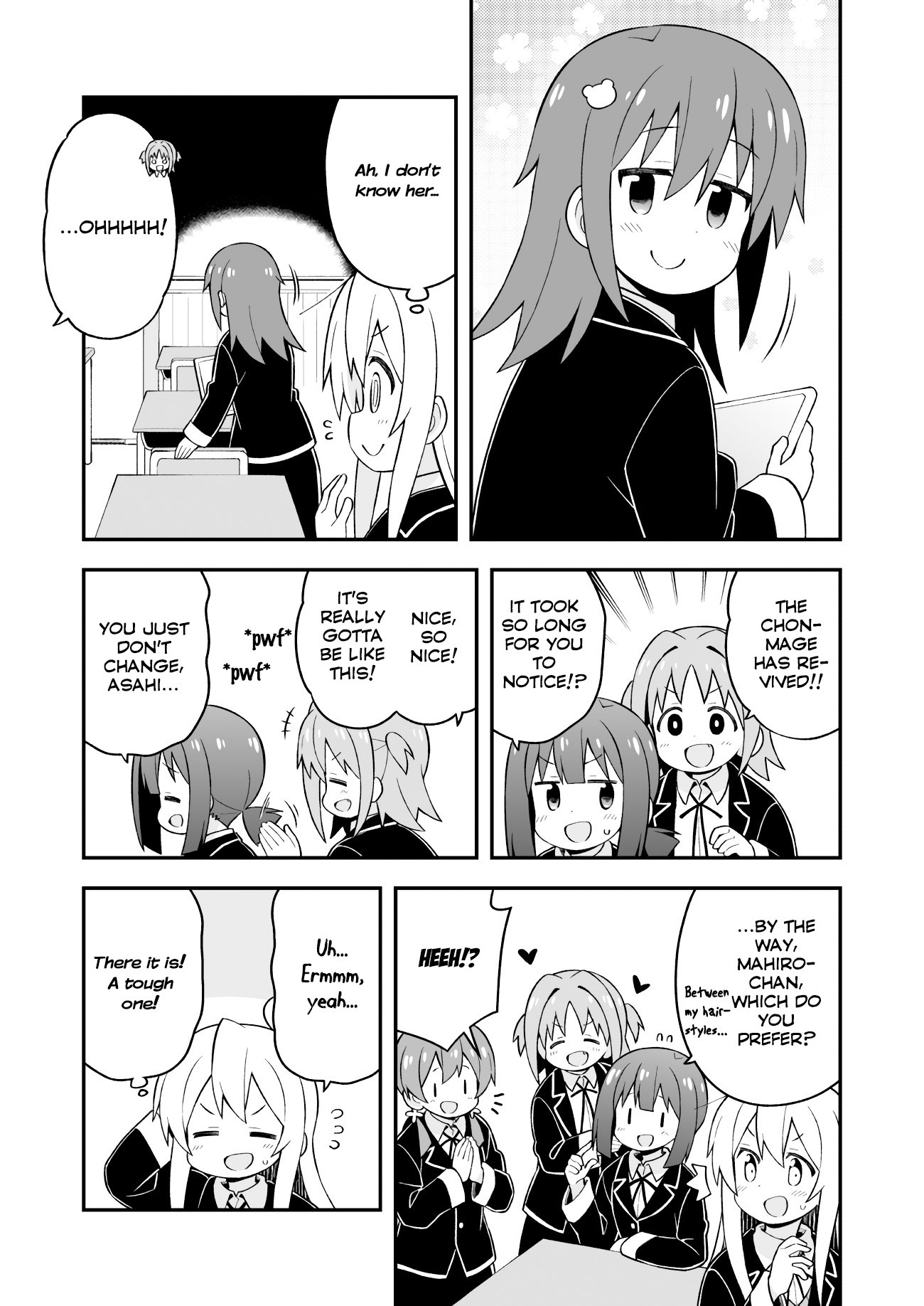 Onii-chan is done for Chapter 39 page 9 - Chapter 39: Mahiro and an Important Secret