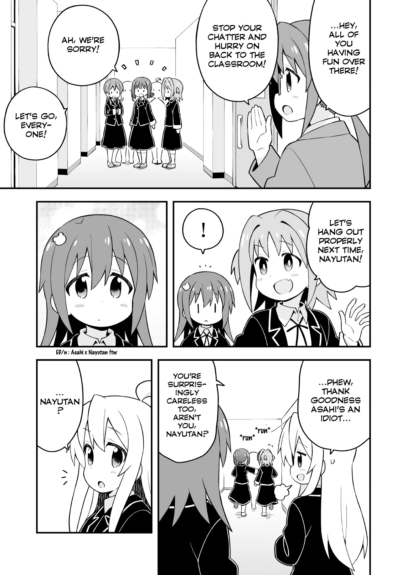 Onii-chan is done for Chapter 40 page 9 - Chapter 40: Mahiro and an Important Secret (Part 2)