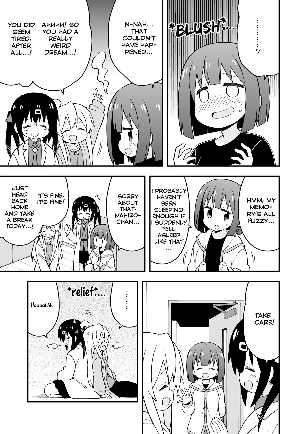 Onii-chan is done for Chapter 42.6 page 14 - Chapter 42.6: EX3 Special - Mahiro and a Hair's Breadth from Danger!