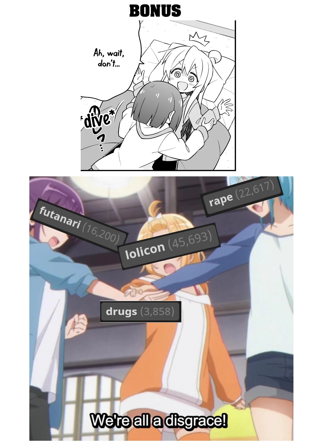 Onii-chan is done for Chapter 42.6 page 21 - Chapter 42.6: EX3 Special - Mahiro and a Hair's Breadth from Danger!
