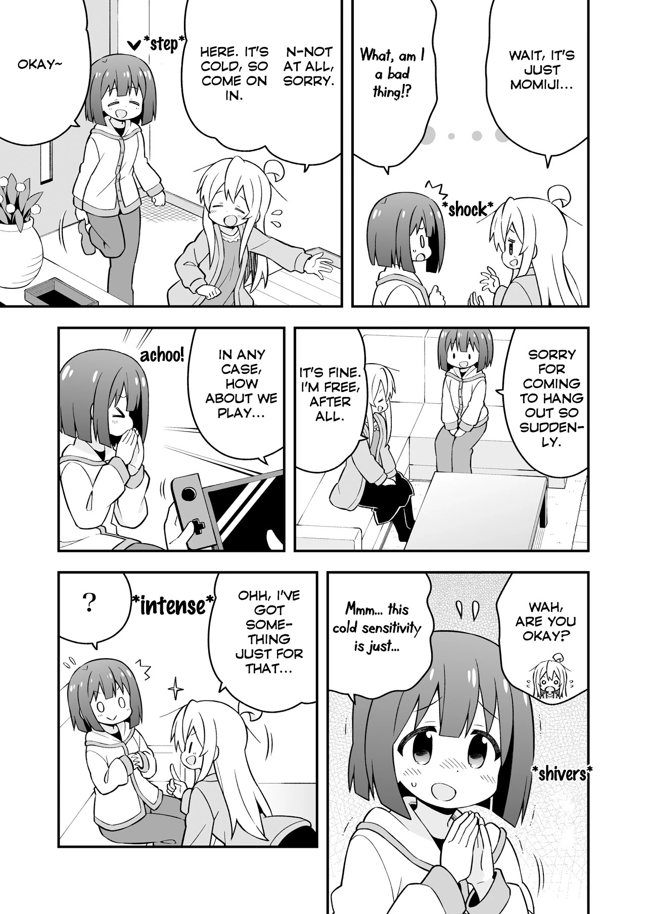 Onii-chan is done for Chapter 42.6 page 6 - Chapter 42.6: EX3 Special - Mahiro and a Hair's Breadth from Danger!