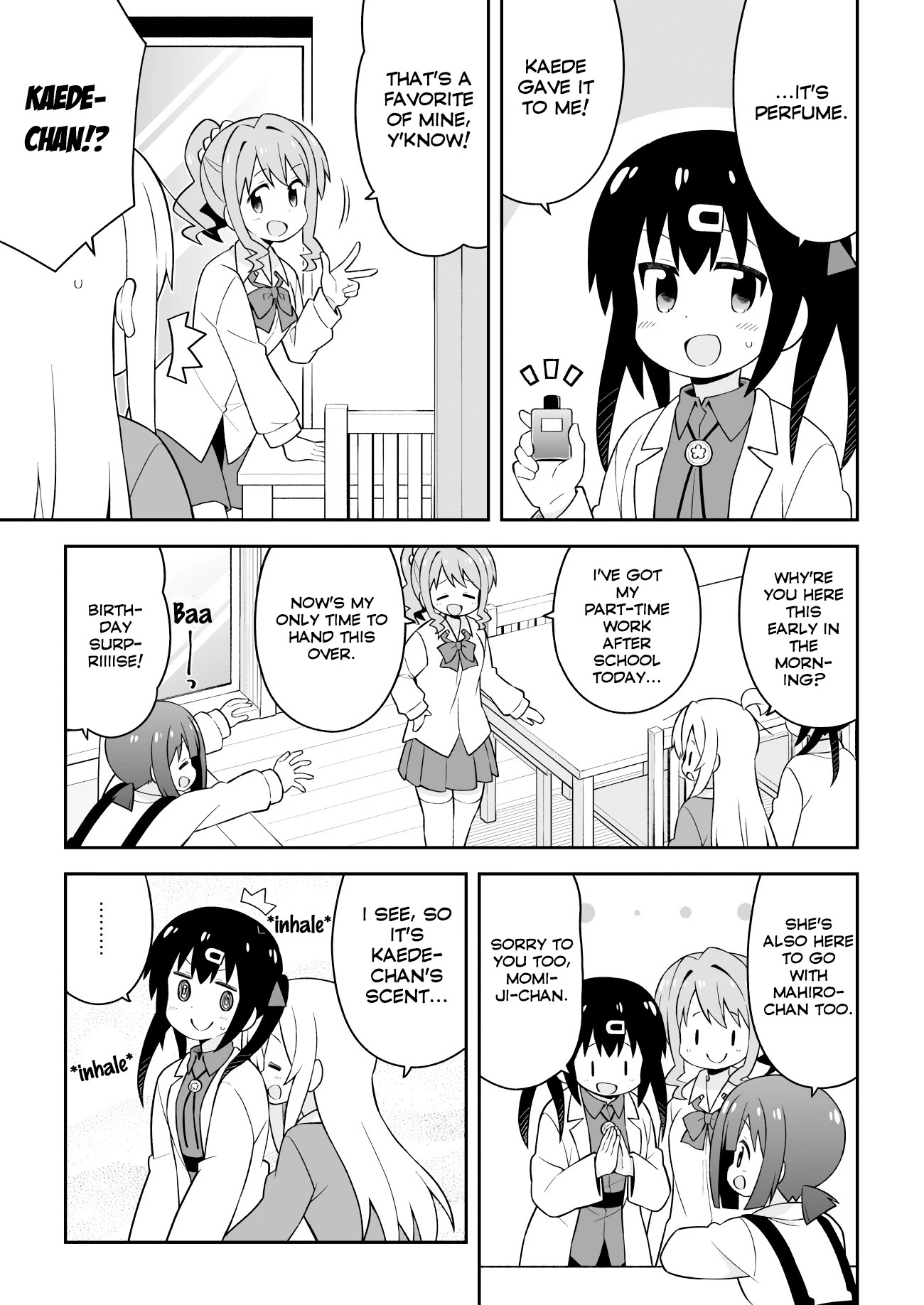 Onii-chan is done for Chapter 43 page 3 - Chapter 43: Mahiro and Fragrances