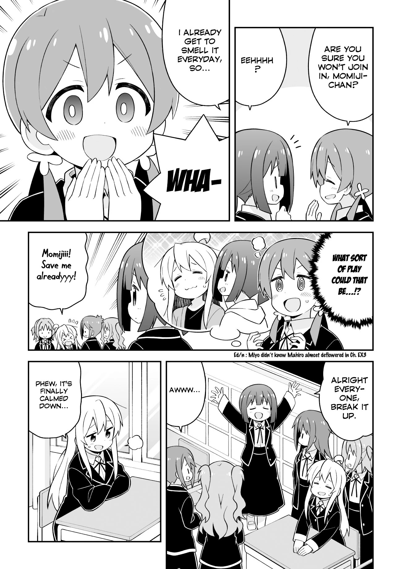 Onii-chan is done for Chapter 43 page 7 - Chapter 43: Mahiro and Fragrances