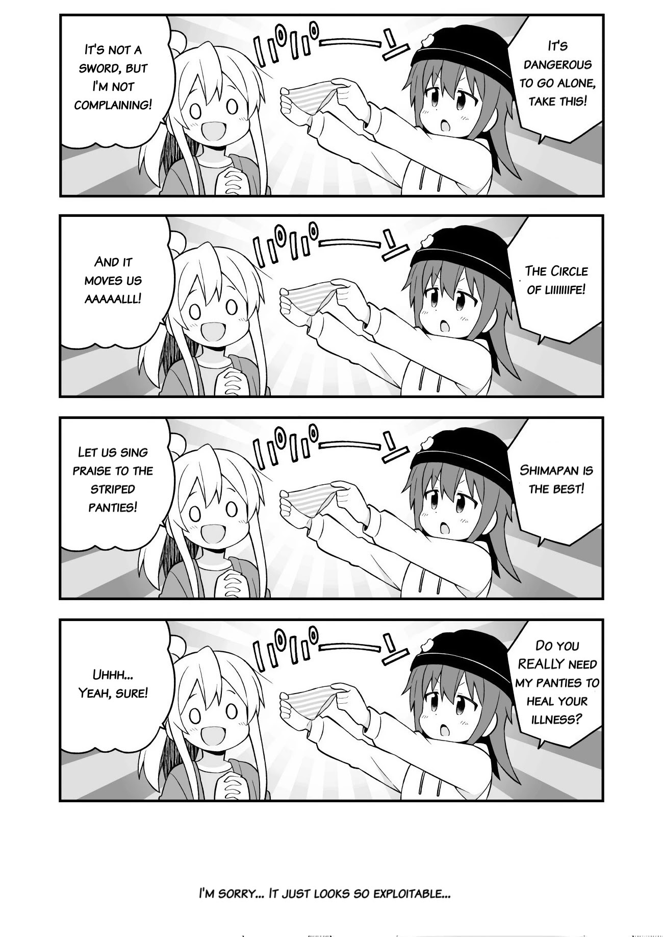 Onii-chan is done for Chapter 44 page 15 - Chapter 44: Mahiro and the Secret BBQ
