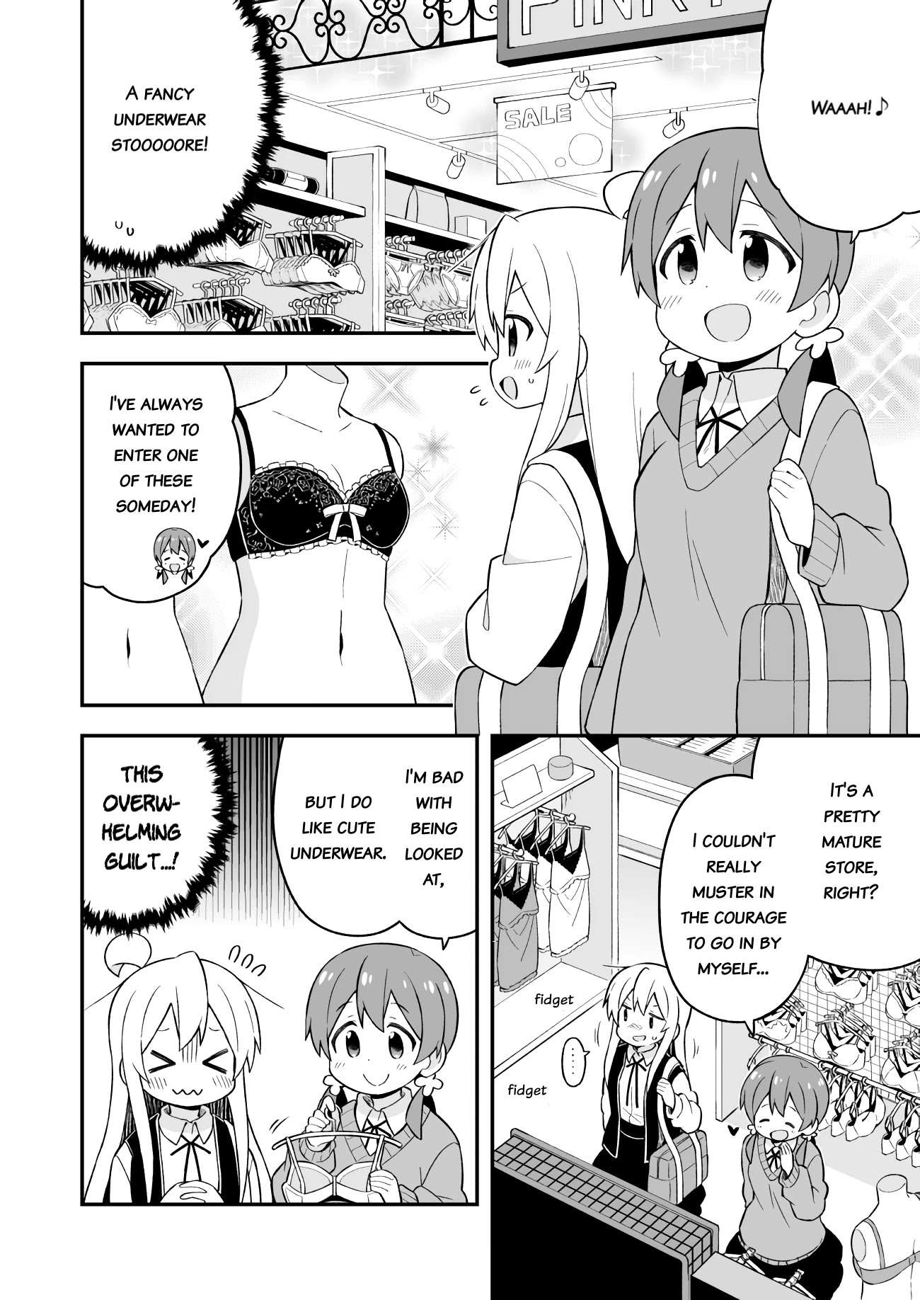 Onii-chan is done for Chapter 45 page 10 - Chapter 45: Mahiro and the Season for New Clothes