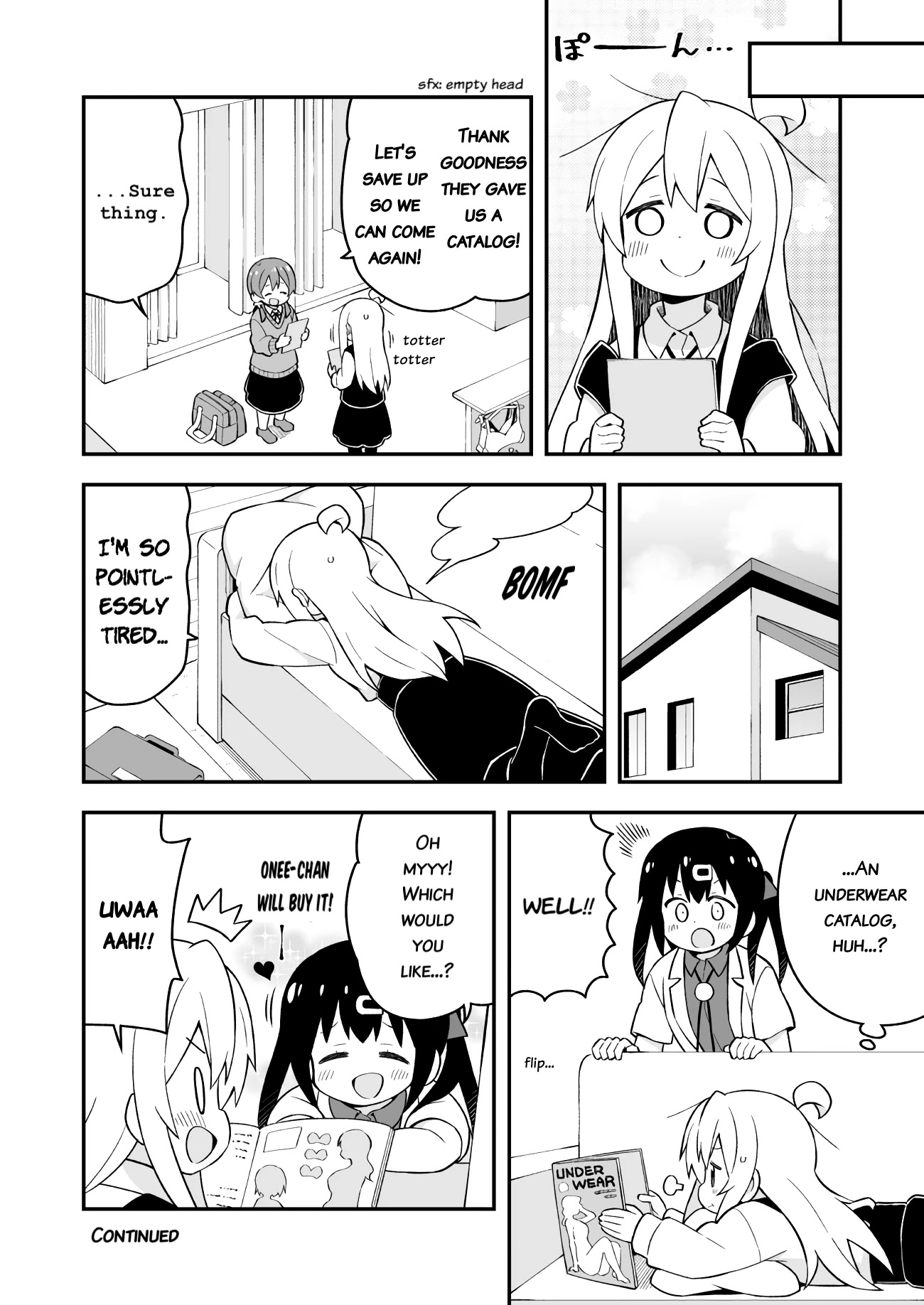Onii-chan is done for Chapter 45 page 12 - Chapter 45: Mahiro and the Season for New Clothes