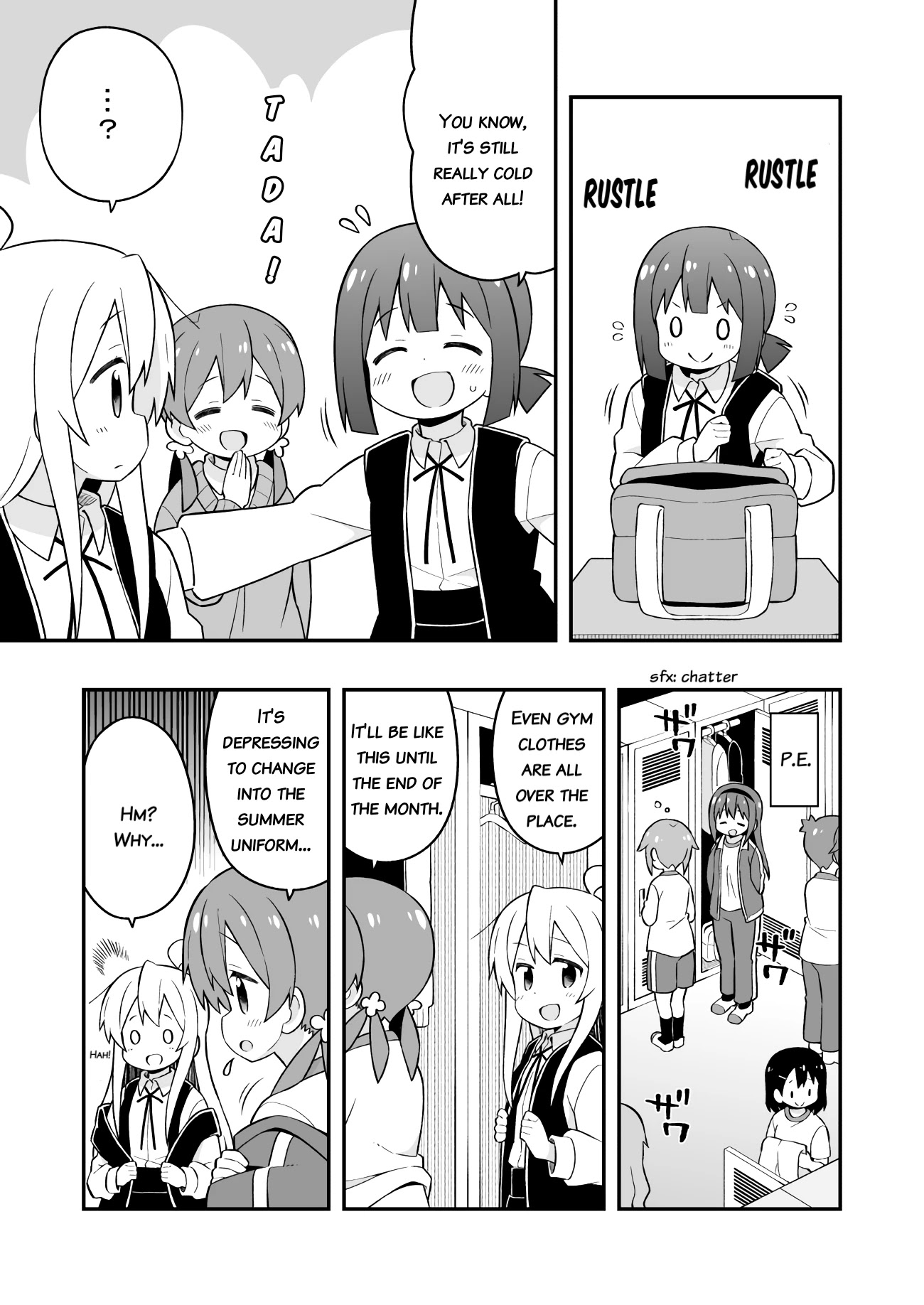 Onii-chan is done for Chapter 45 page 5 - Chapter 45: Mahiro and the Season for New Clothes