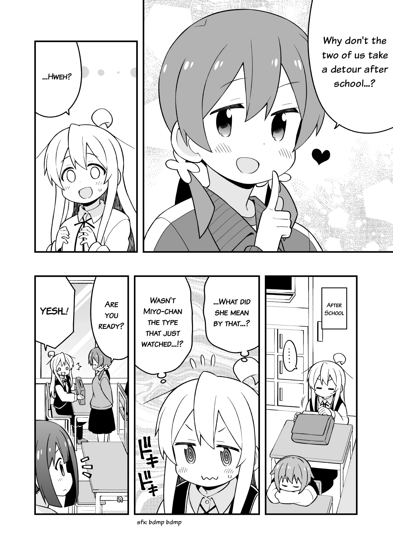 Onii-chan is done for Chapter 45 page 8 - Chapter 45: Mahiro and the Season for New Clothes