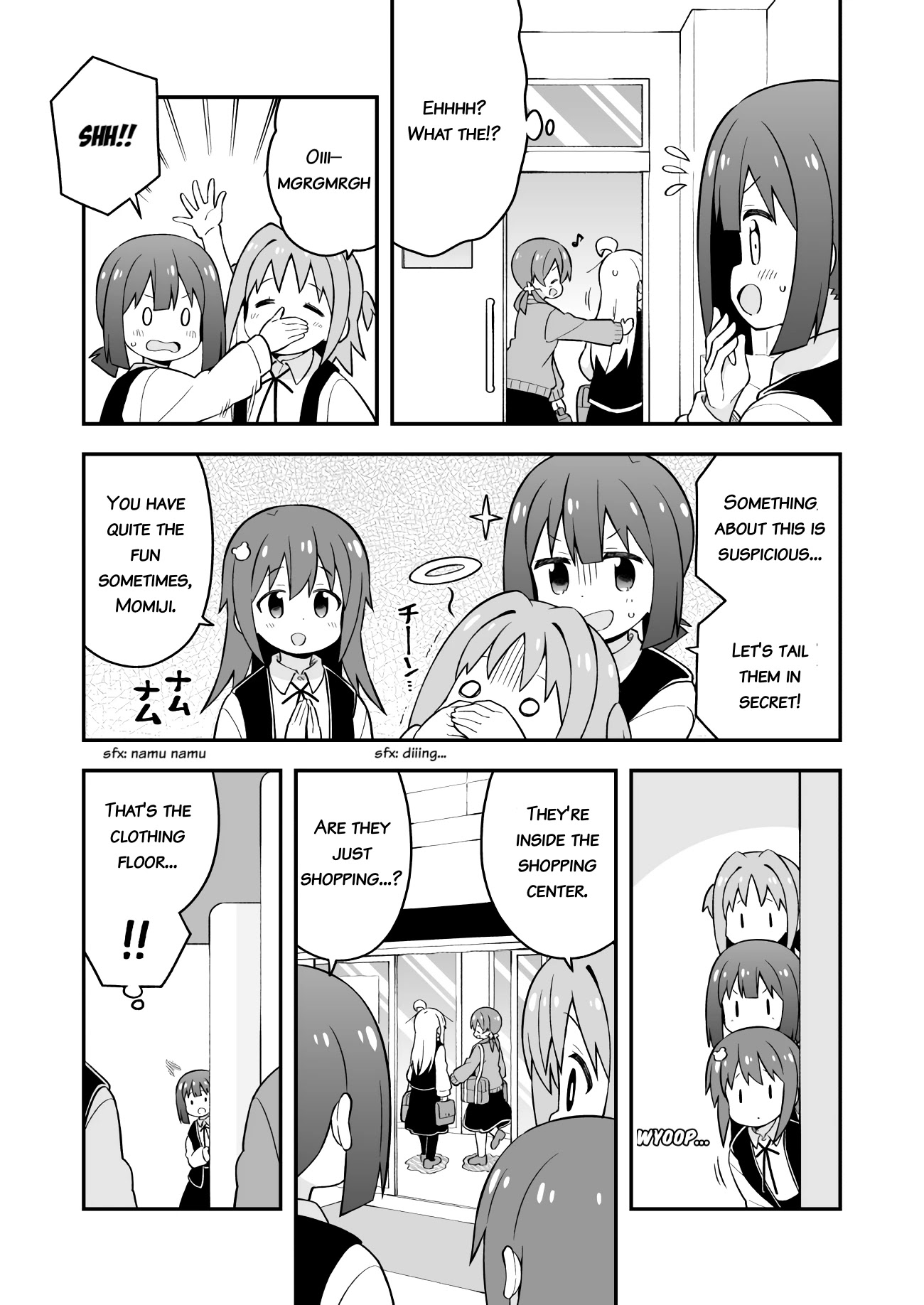 Onii-chan is done for Chapter 45 page 9 - Chapter 45: Mahiro and the Season for New Clothes