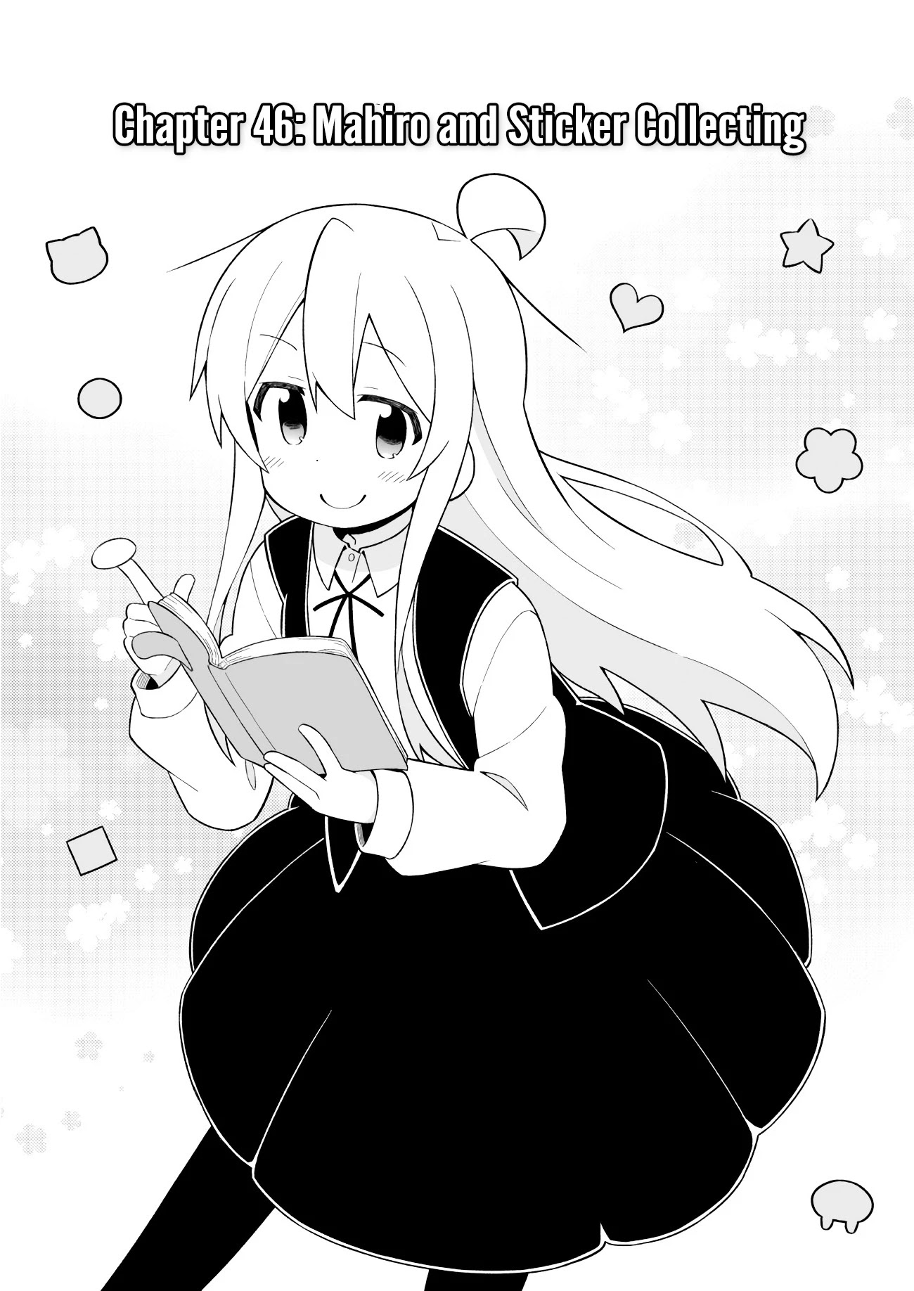 Onii-chan is done for Chapter 46 page 2 - Chapter 46: Mahiro and Sticker Collecting