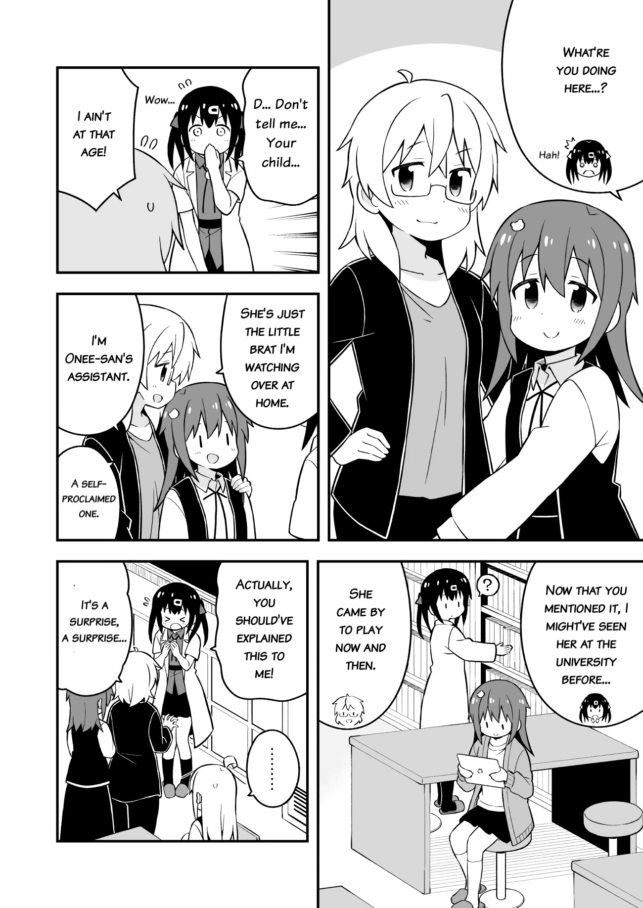 Onii-chan is done for Chapter 48 page 10 - Chapter 48: Mahiro and Class Observation