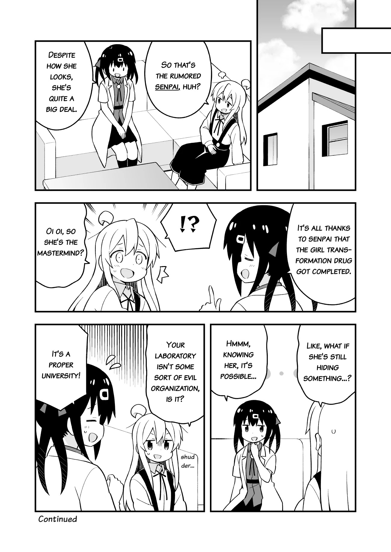 Onii-chan is done for Chapter 48 page 12 - Chapter 48: Mahiro and Class Observation