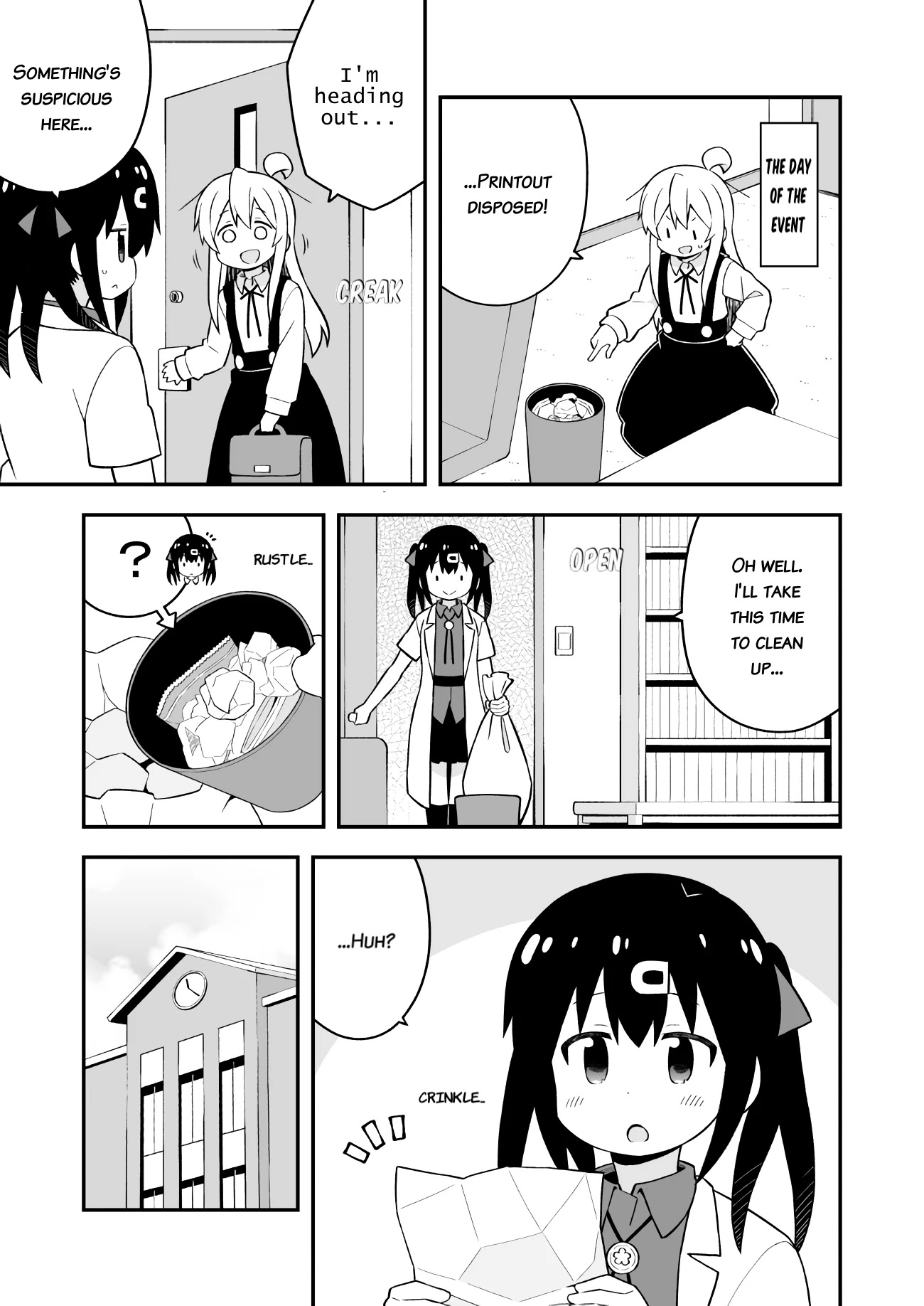 Onii-chan is done for Chapter 48 page 3 - Chapter 48: Mahiro and Class Observation