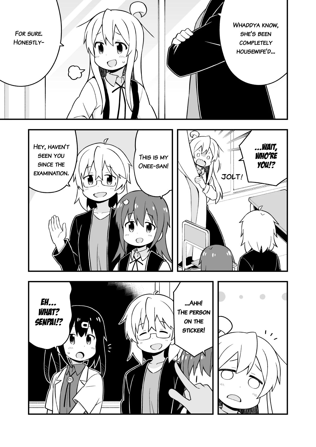 Onii-chan is done for Chapter 48 page 9 - Chapter 48: Mahiro and Class Observation