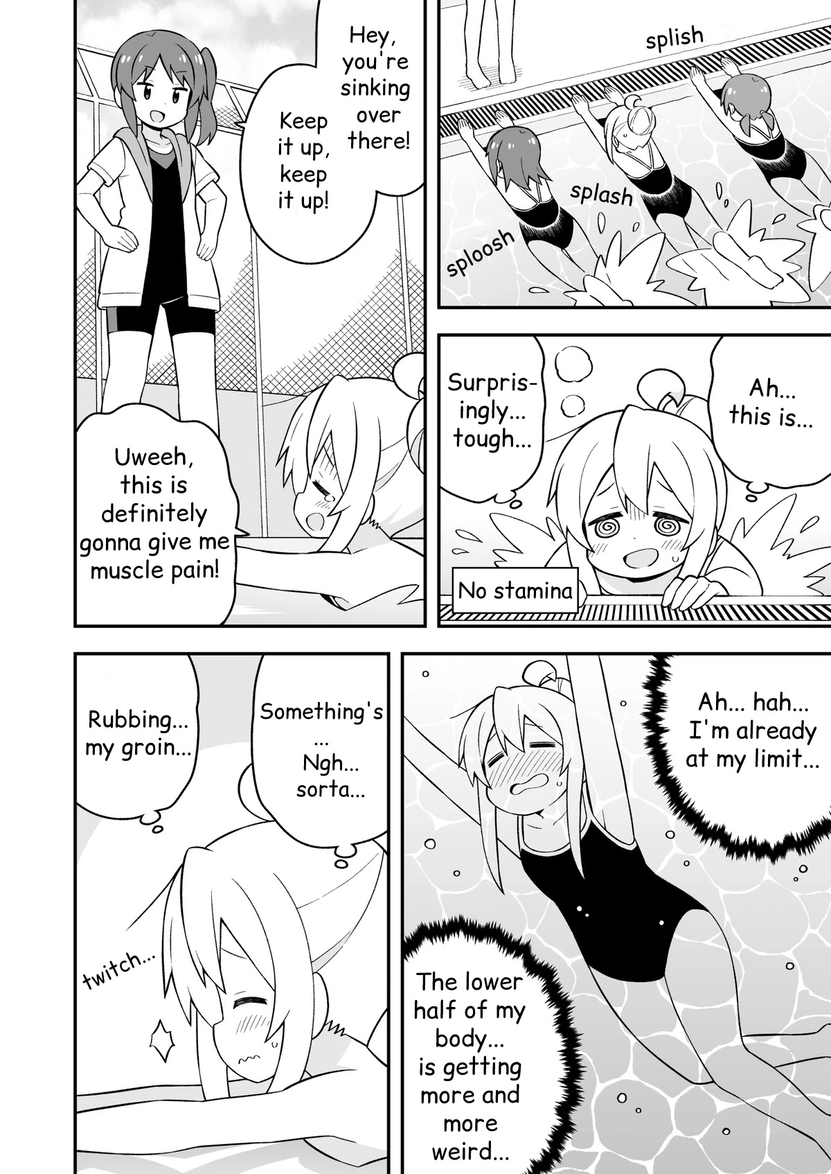 Onii-chan is done for Chapter 49 page 12 - Chapter 49: Mahiro and Swim Classes (Part 1)