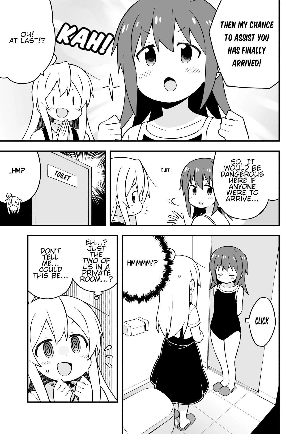 Onii-chan is done for Chapter 50 page 9 - Chapter 50